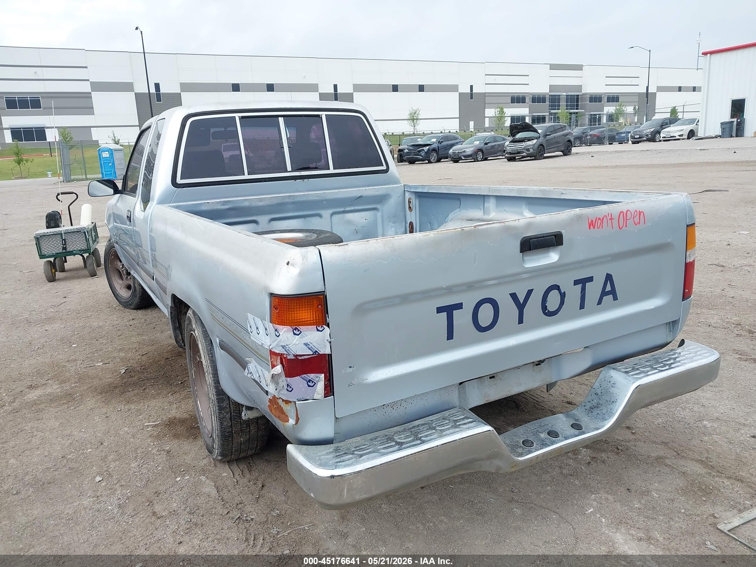 1991 Toyota Pickup 1/2 Ton Ex Lng Whlbse Dlx Light Blue vin: JT4RN93P8M5040857