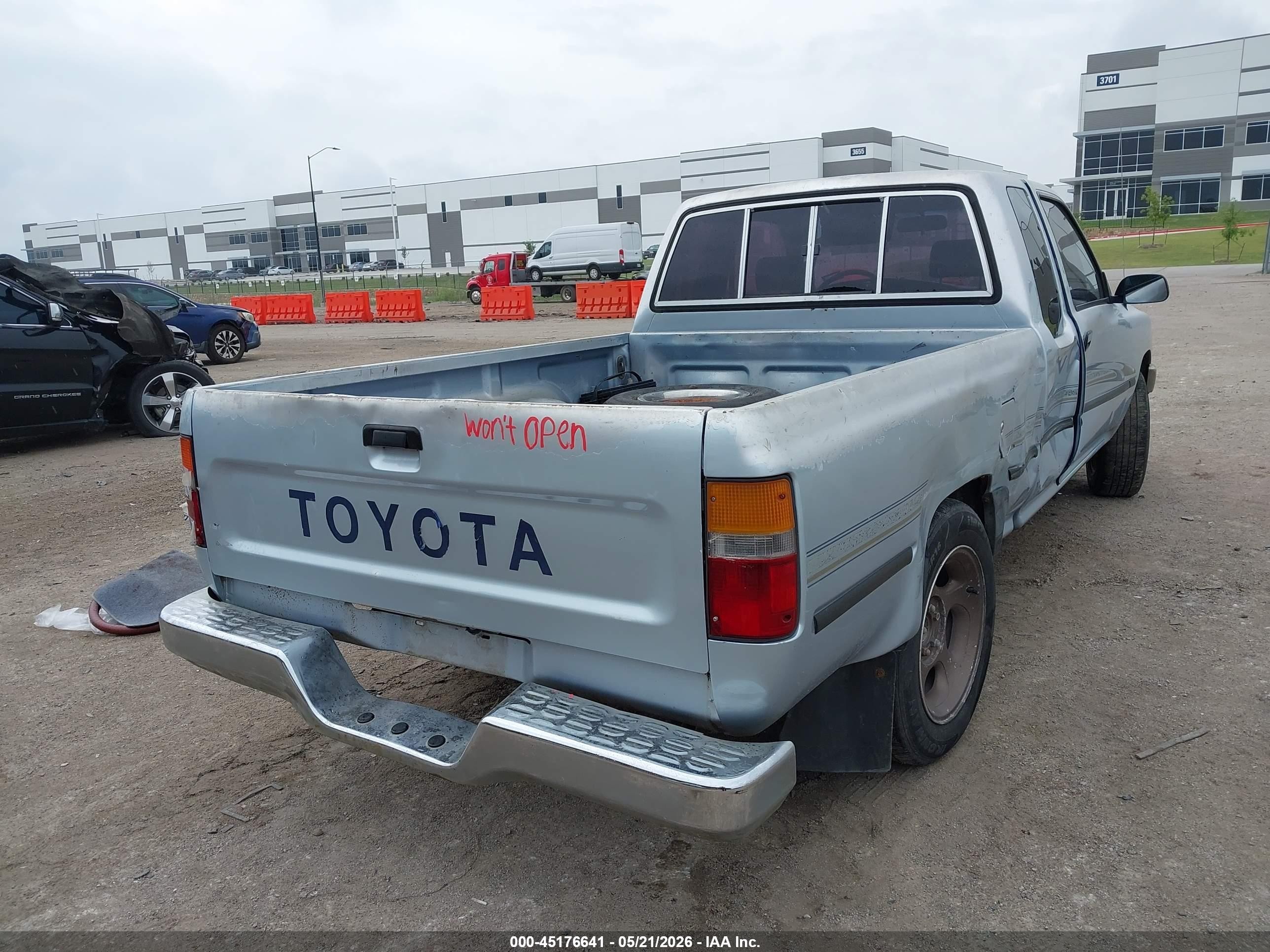 1991 Toyota Pickup 1/2 Ton Ex Lng Whlbse Dlx Light Blue vin: JT4RN93P8M5040857