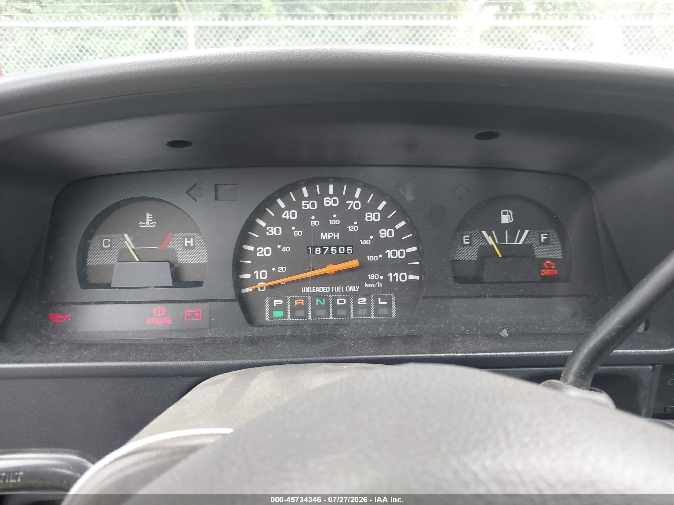 1994 Toyota Pickup 1/2 Ton Ex Lng Whlbase/dx Black vin: JT4RN93P9R5103732