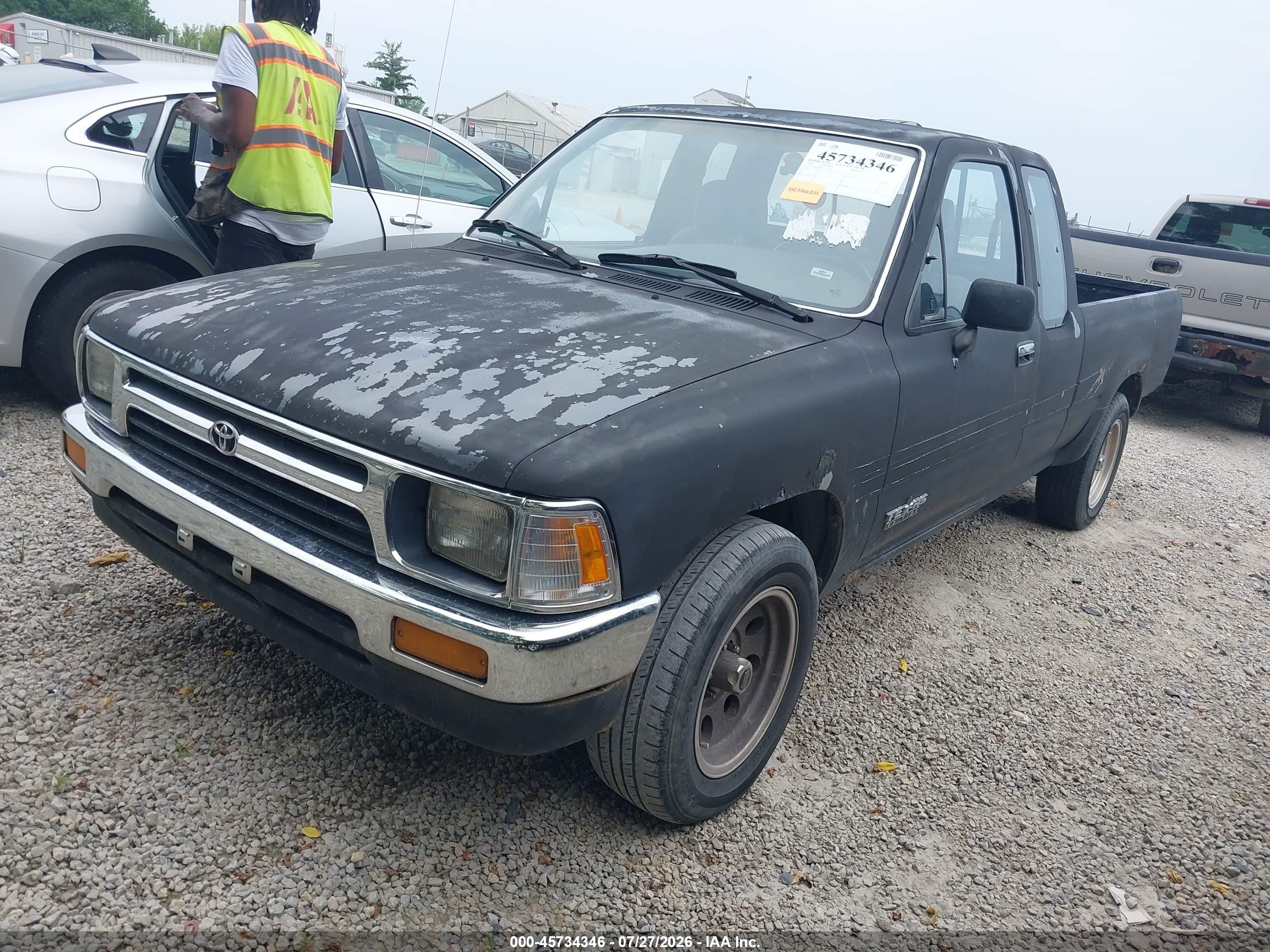 1994 Toyota Pickup 1/2 Ton Ex Lng Whlbase/dx Black vin: JT4RN93P9R5103732