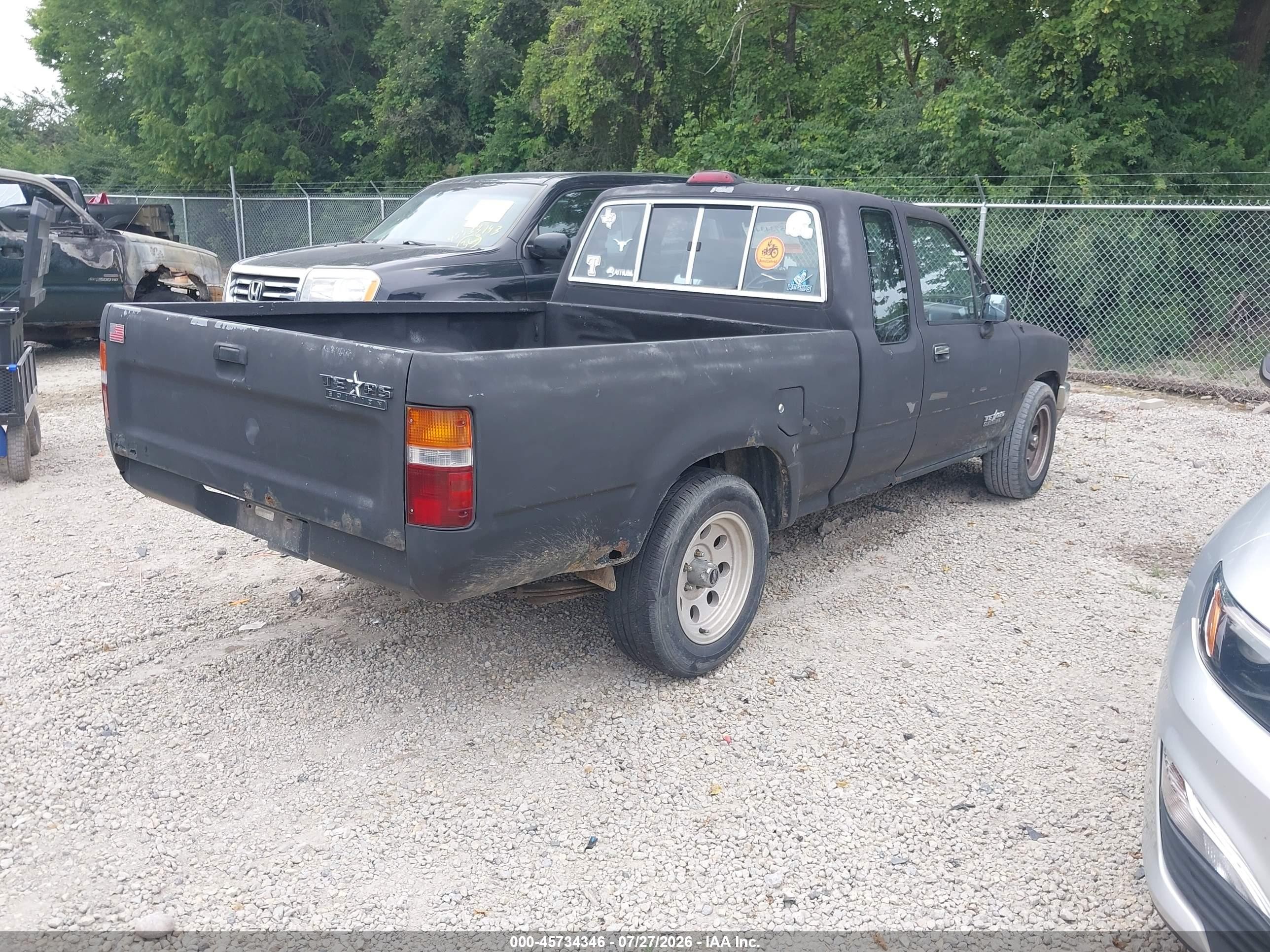 1994 Toyota Pickup 1/2 Ton Ex Lng Whlbase/dx Black vin: JT4RN93P9R5103732