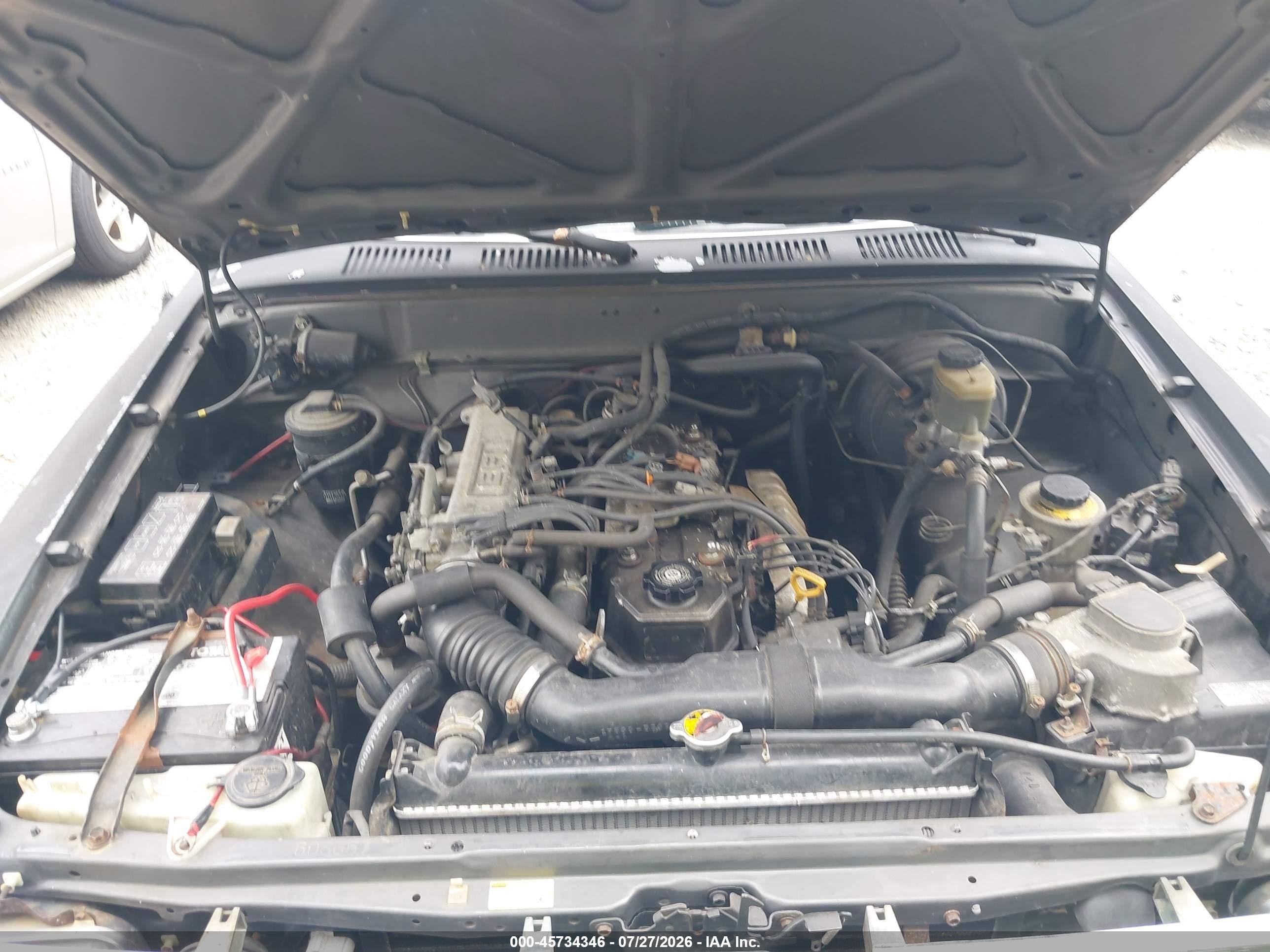 1994 Toyota Pickup 1/2 Ton Ex Lng Whlbase/dx Black vin: JT4RN93P9R5103732