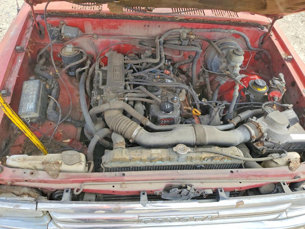 1991 Toyota Pickup Deluxe Оранжевый vin: JT4RN93PXM5040438