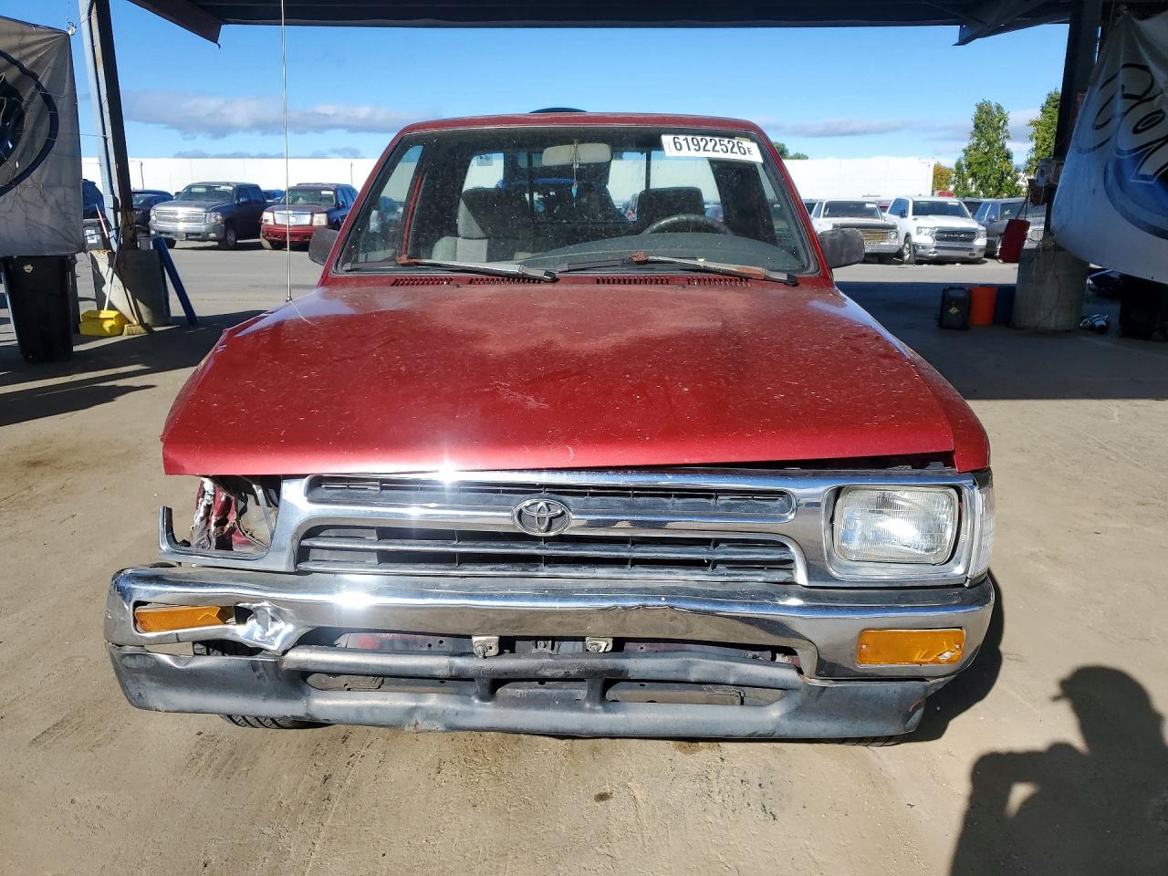 1992 Toyota Pickup Deluxe Burgundy vin: JT4RN93PXN5058469