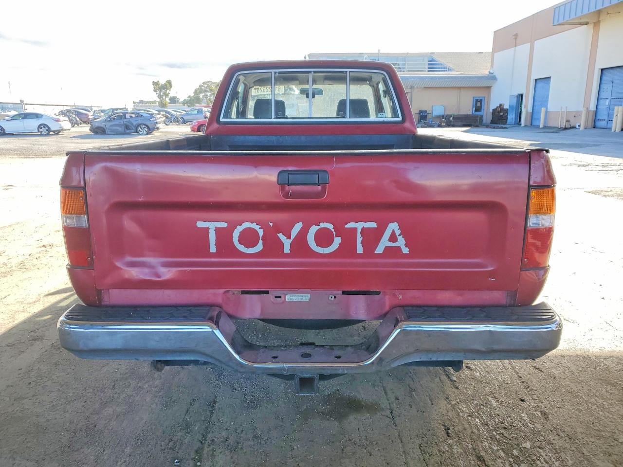 1992 Toyota Pickup Deluxe Burgundy vin: JT4RN93PXN5058469