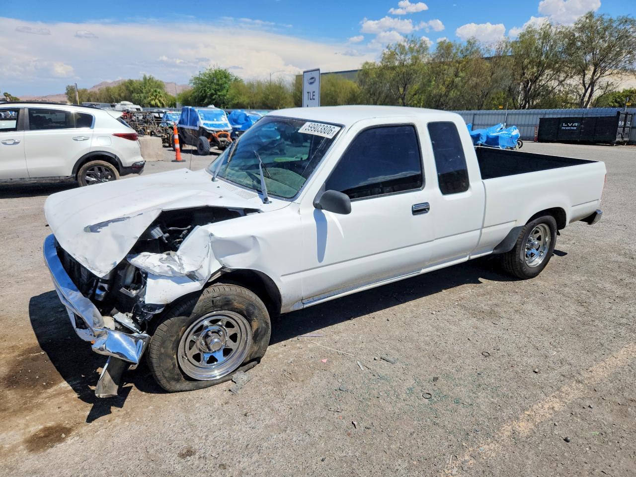 1993 Toyota Pickup 1/2 Ton Extra Long Wheelbase D White vin: JT4RN93PXP5083648