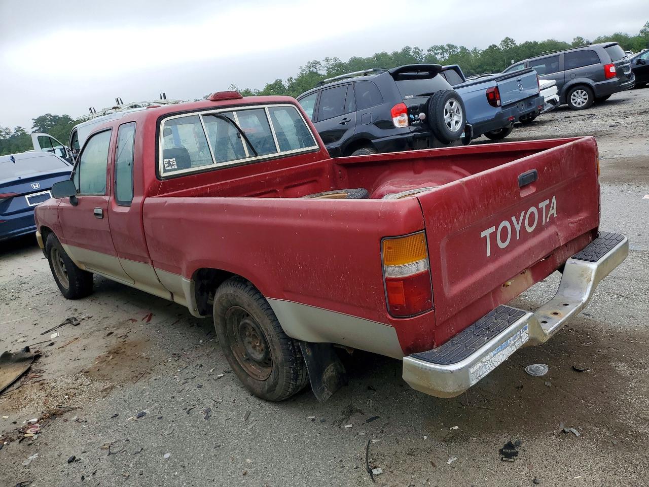 1995 Toyota Tacoma Maroon vin: JT4RN93PXS5114258