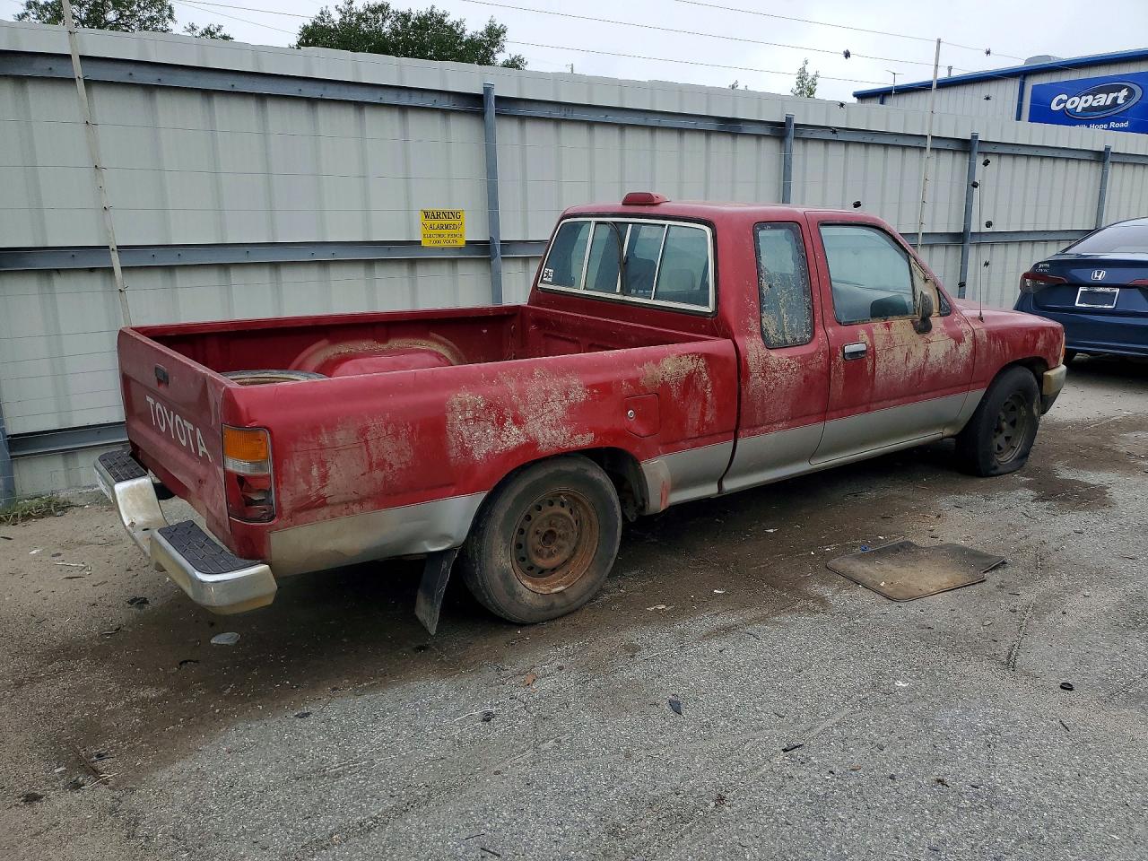 1995 Toyota Tacoma Maroon vin: JT4RN93PXS5114258
