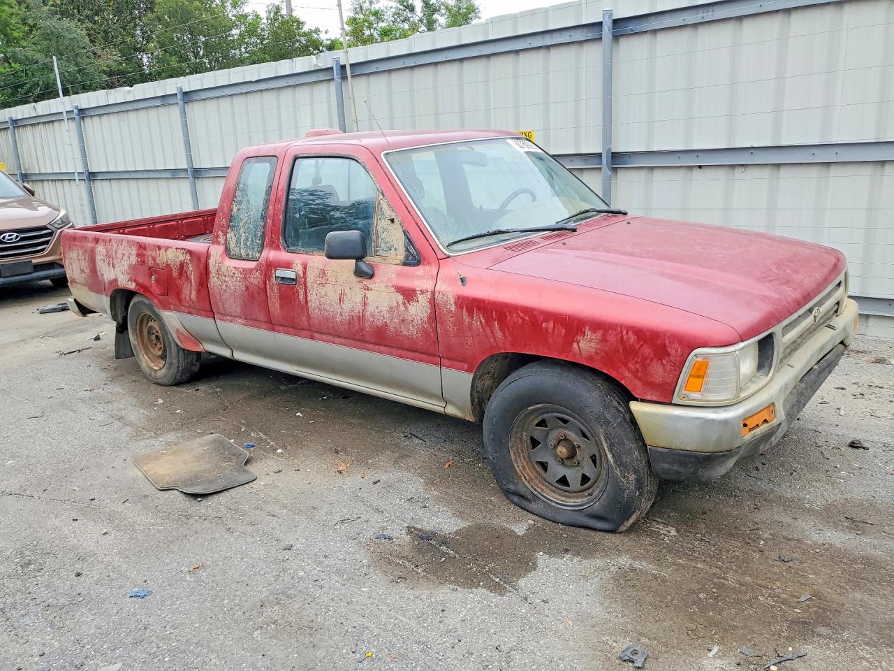 1995 Toyota Tacoma Maroon vin: JT4RN93PXS5114258