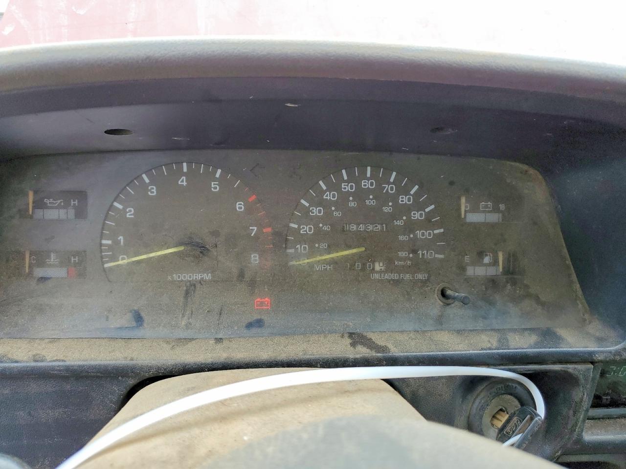 1995 Toyota Tacoma Maroon vin: JT4RN93PXS5114258