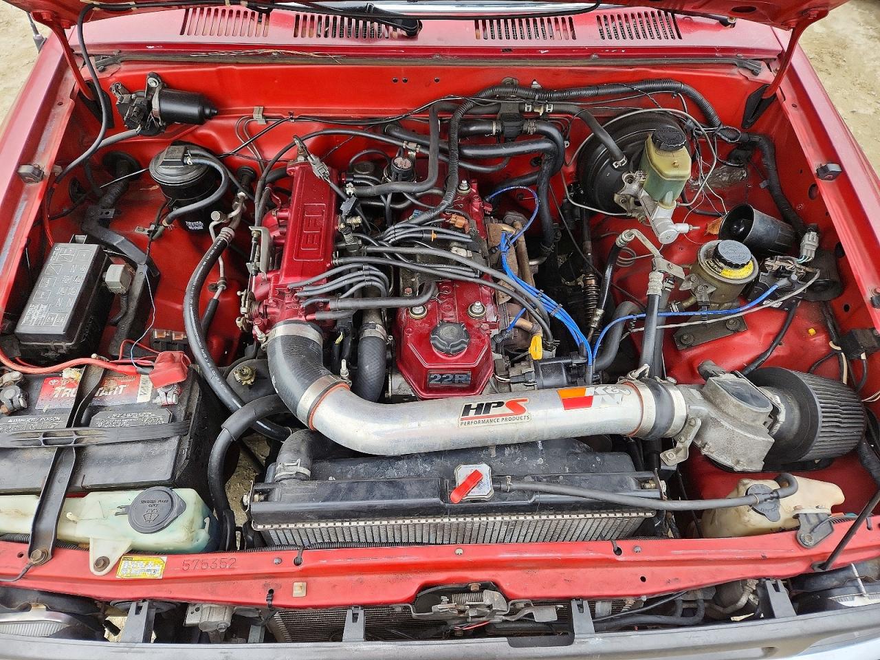 1995 Toyota Pickup Dx Красный vin: JT4RN93PXS5116298