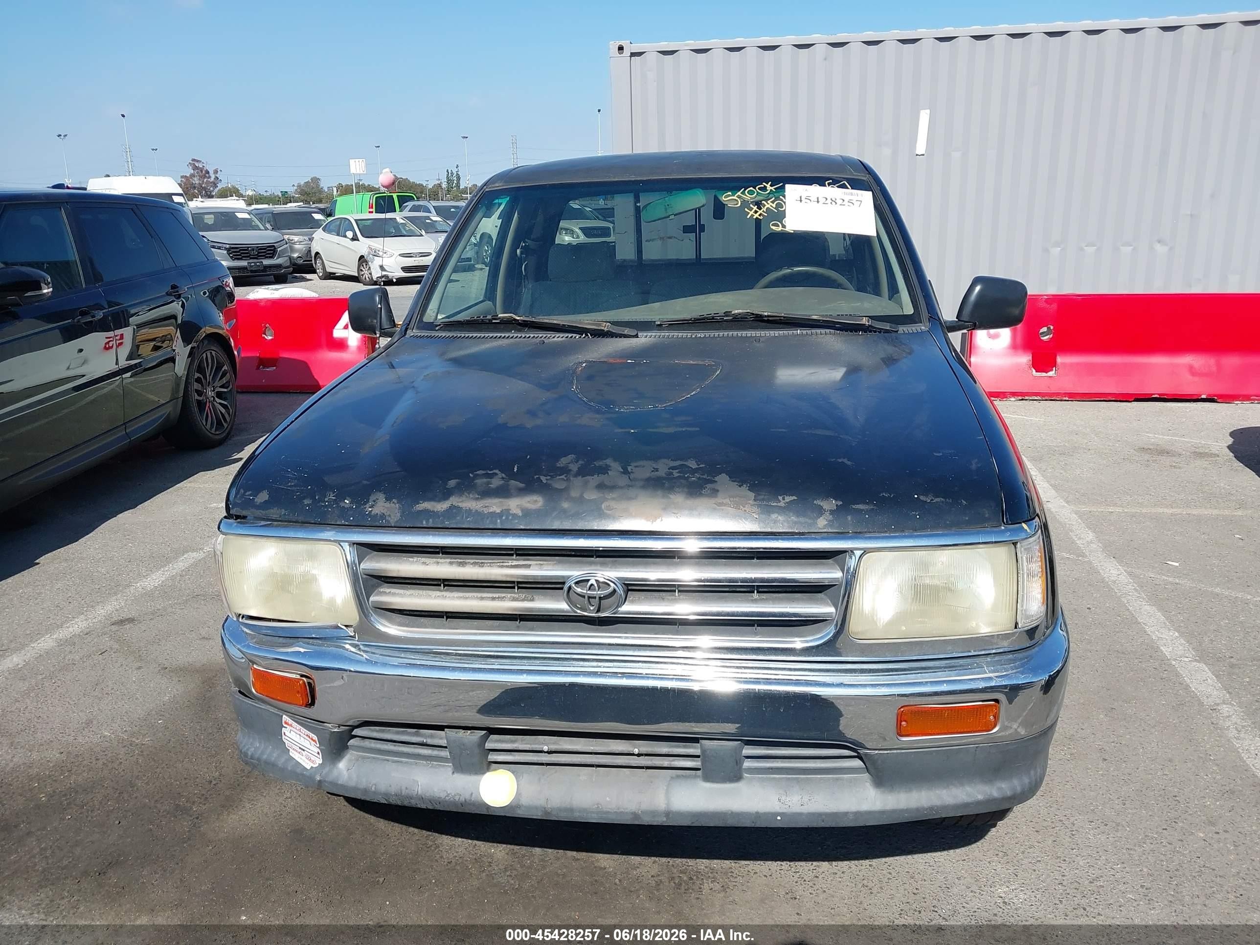 1996 Toyota T100 Xtracab Black vin: JT4TN12D0T0016000