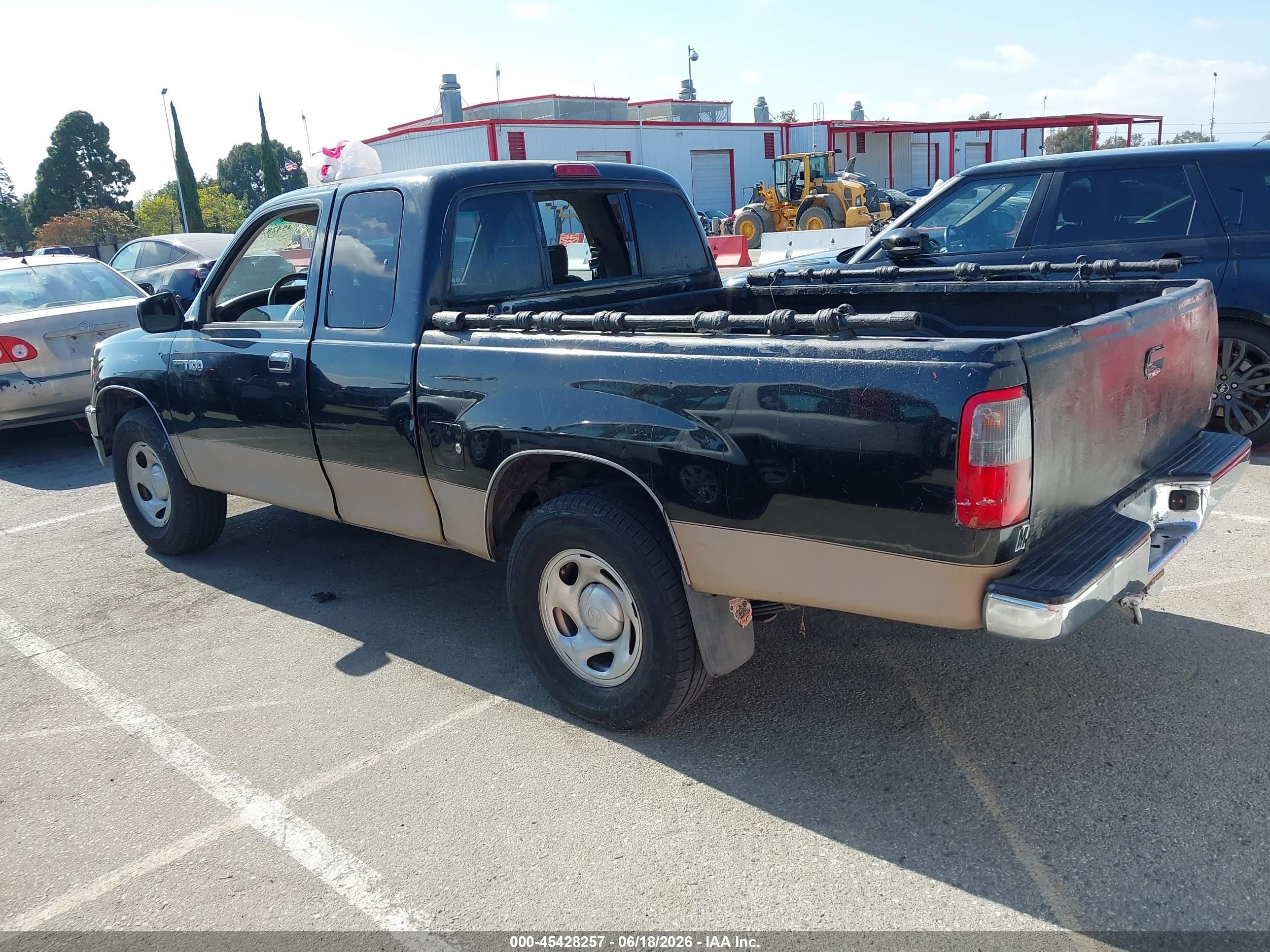 1996 Toyota T100 Xtracab Black vin: JT4TN12D0T0016000