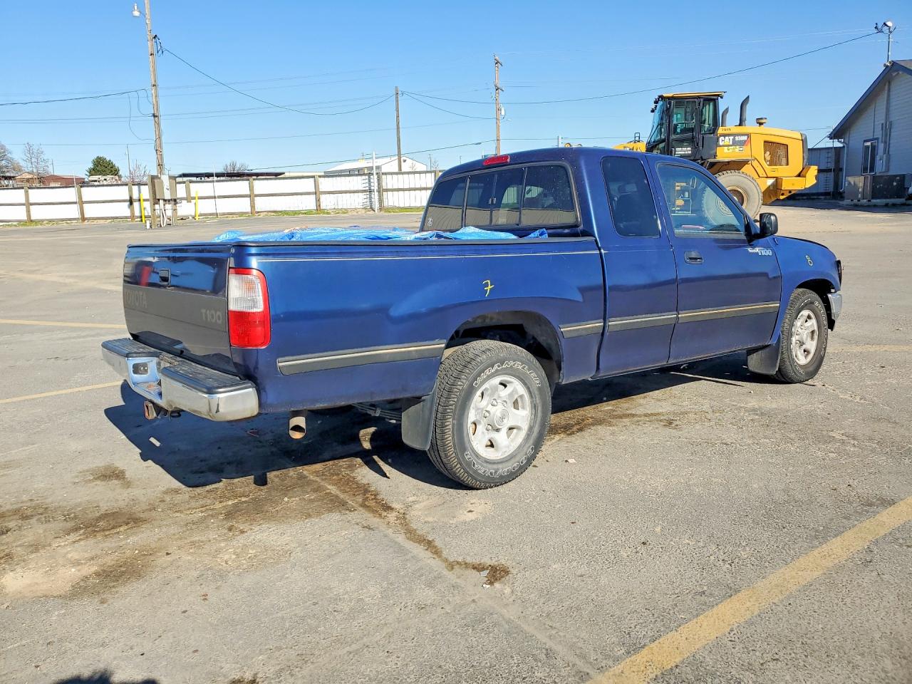 1996 Toyota T100 Dx Blue vin: JT4TN12D0T0024520