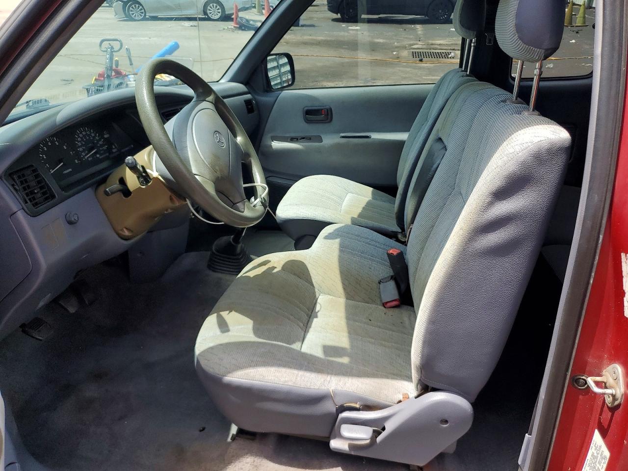 1997 Toyota T100 Xtracab Red vin: JT4TN12D3V0037801