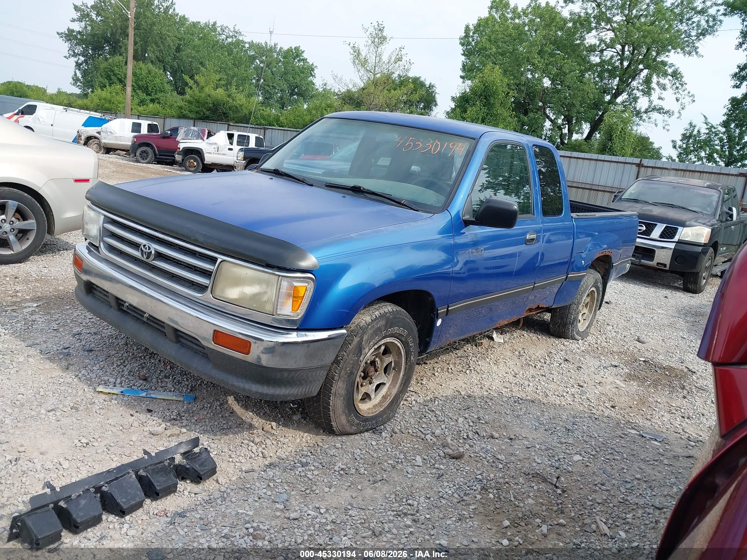 1996 Toyota T100 Xtracab Blue vin: JT4TN12D4T0025119