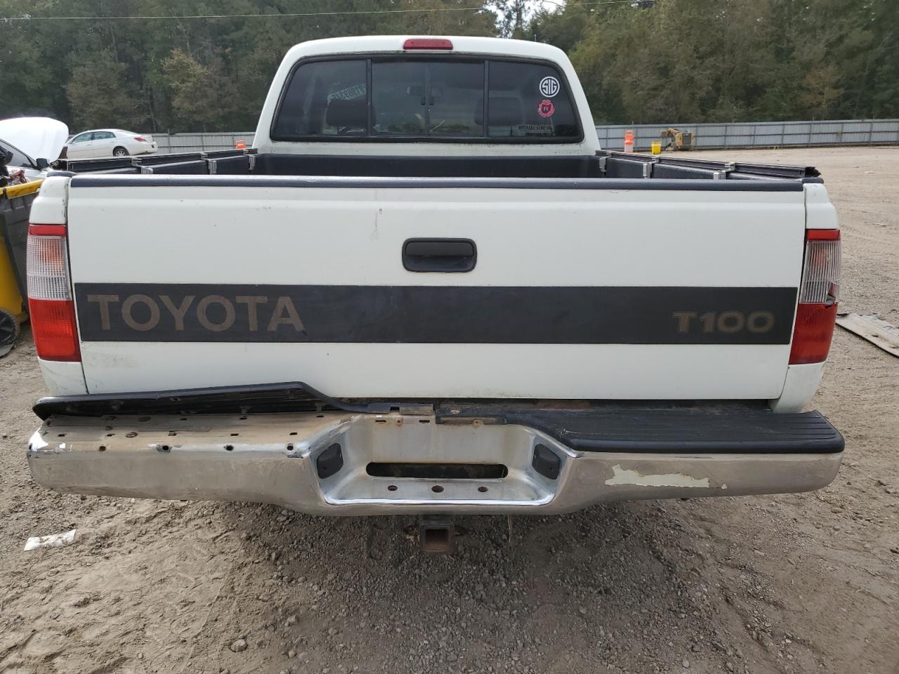 1997 Toyota T100 Xtracab White vin: JT4TN12D4V0029464