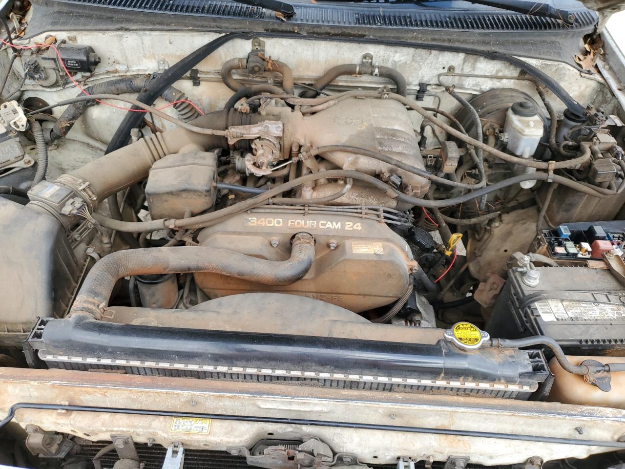 1997 Toyota T100 Xtracab White vin: JT4TN12D4V0029464