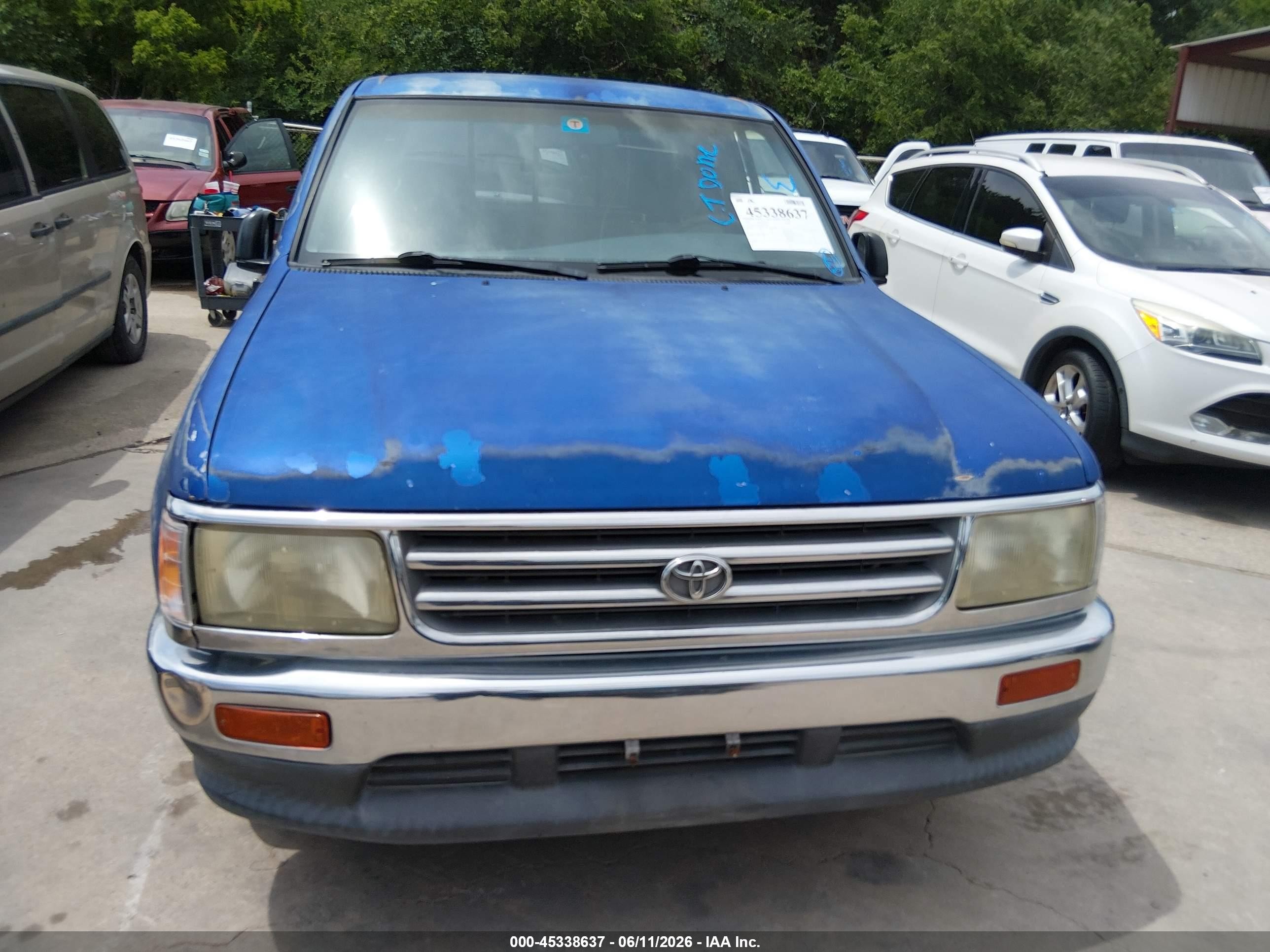 1996 Toyota T100 Xtracab Синий vin: JT4TN12D5T0025534