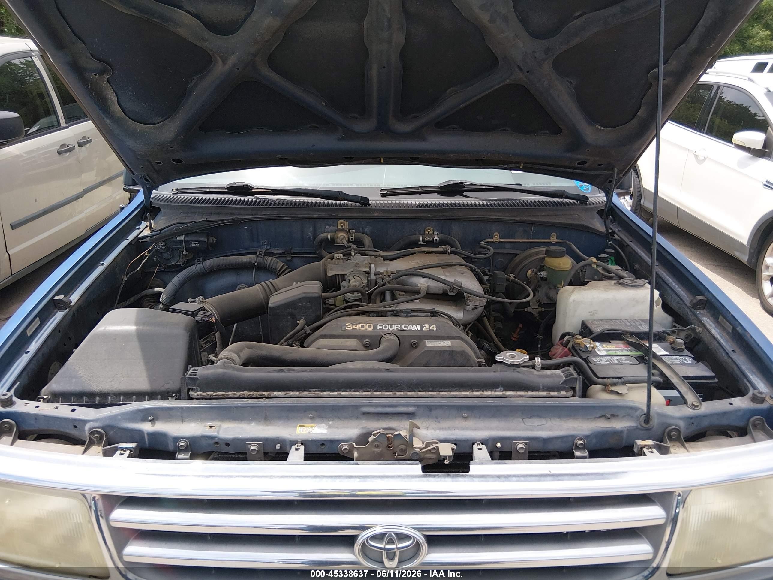 1996 Toyota T100 Xtracab Синий vin: JT4TN12D5T0025534