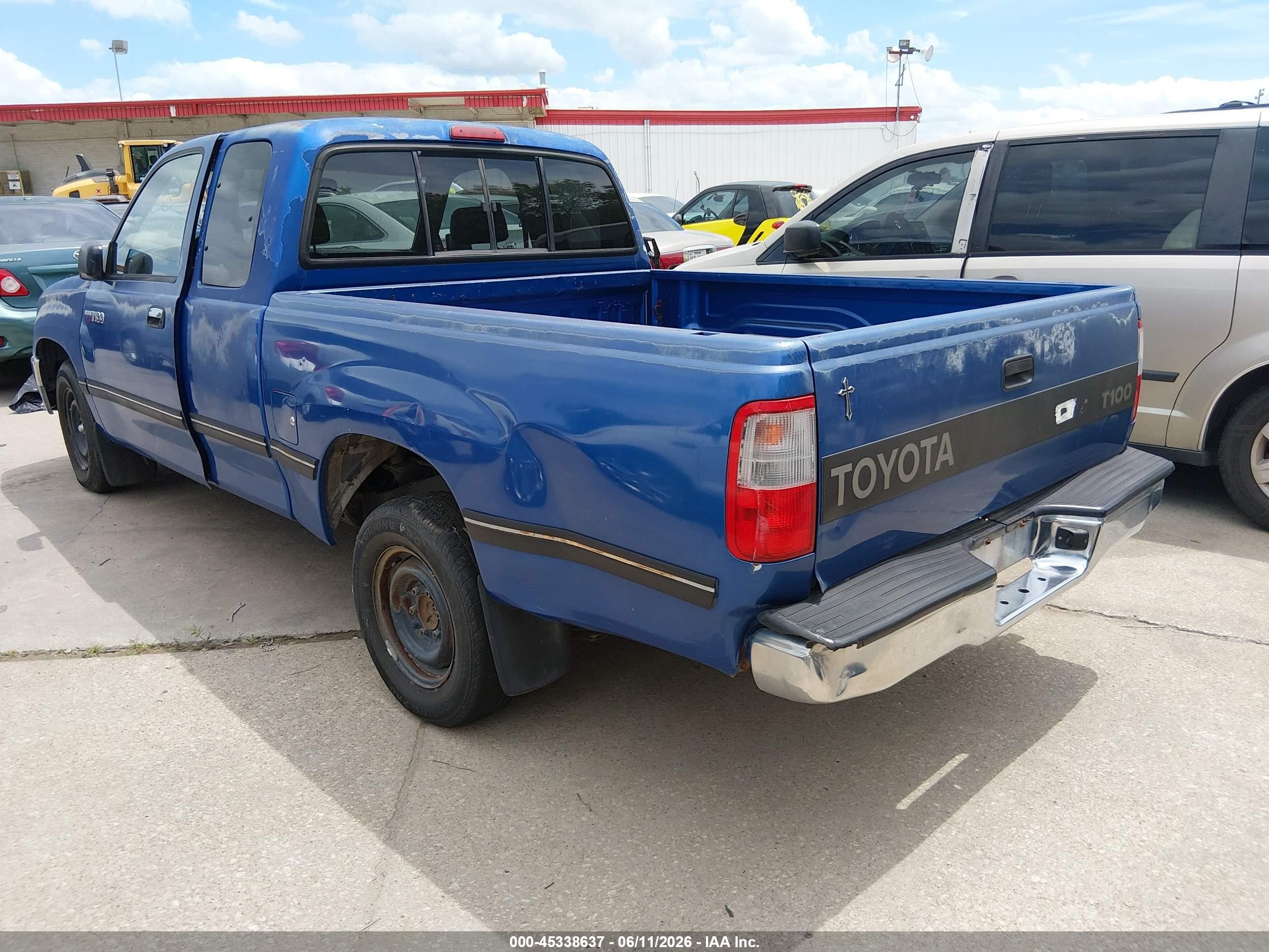 1996 Toyota T100 Xtracab Синий vin: JT4TN12D5T0025534