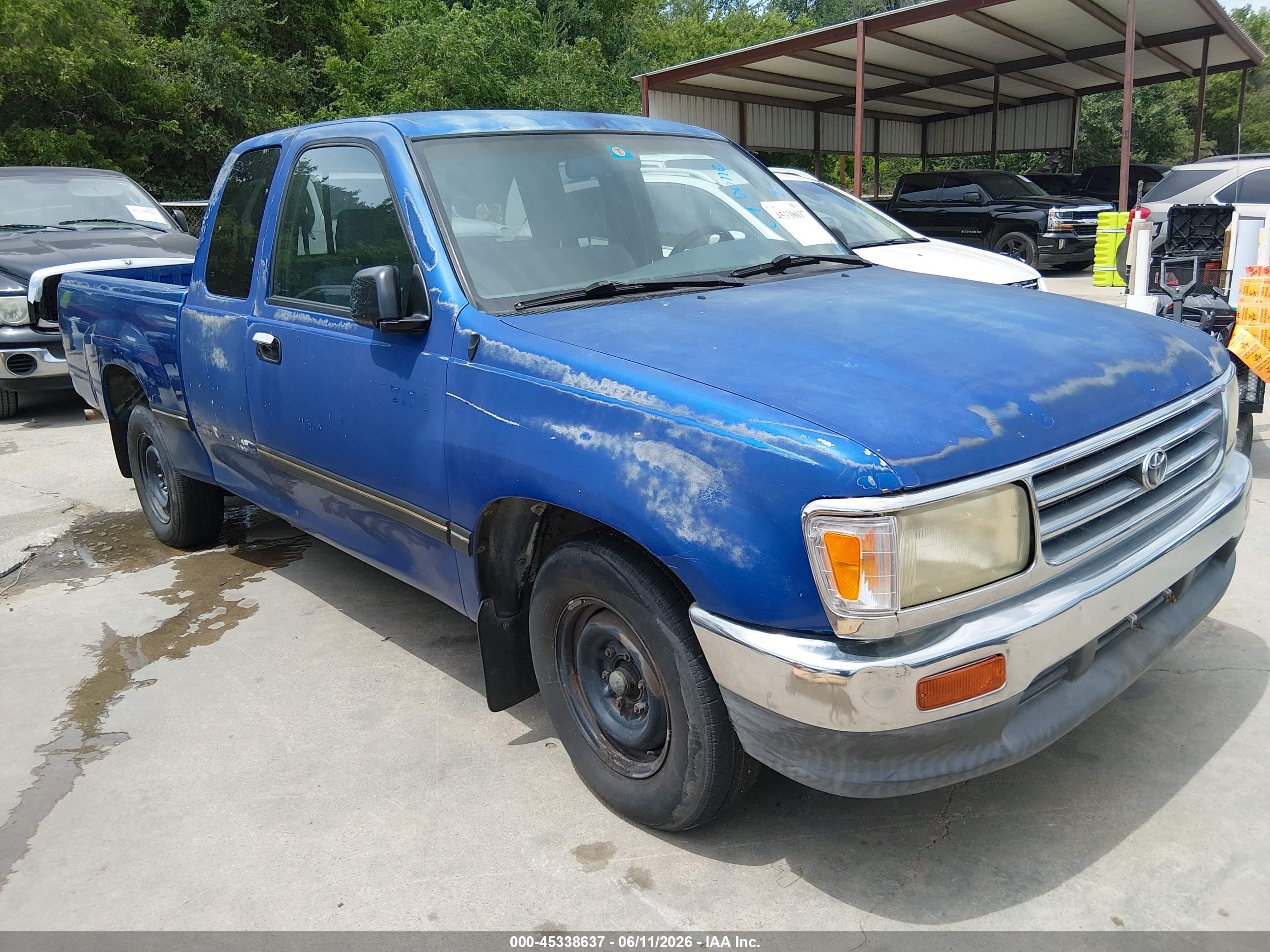 1996 Toyota T100 Xtracab Blue vin: JT4TN12D5T0025534