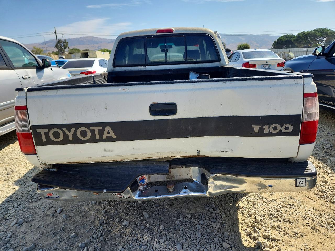1996 Toyota T100 Dx White vin: JT4TN12D6T0026465