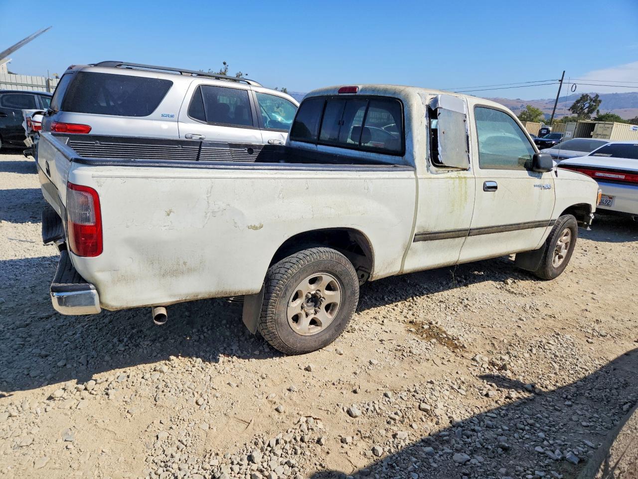 1996 Toyota T100 Dx White vin: JT4TN12D6T0026465