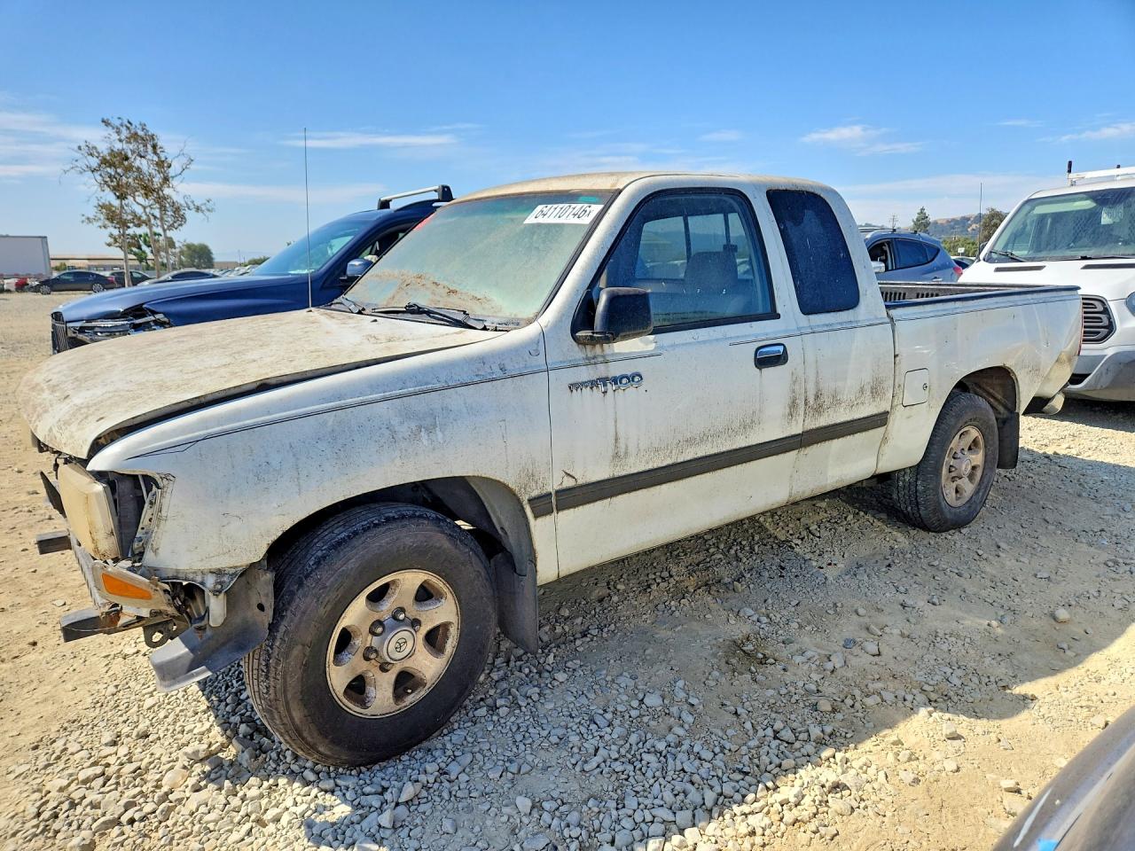 1996 Toyota T100 Dx White vin: JT4TN12D6T0026465