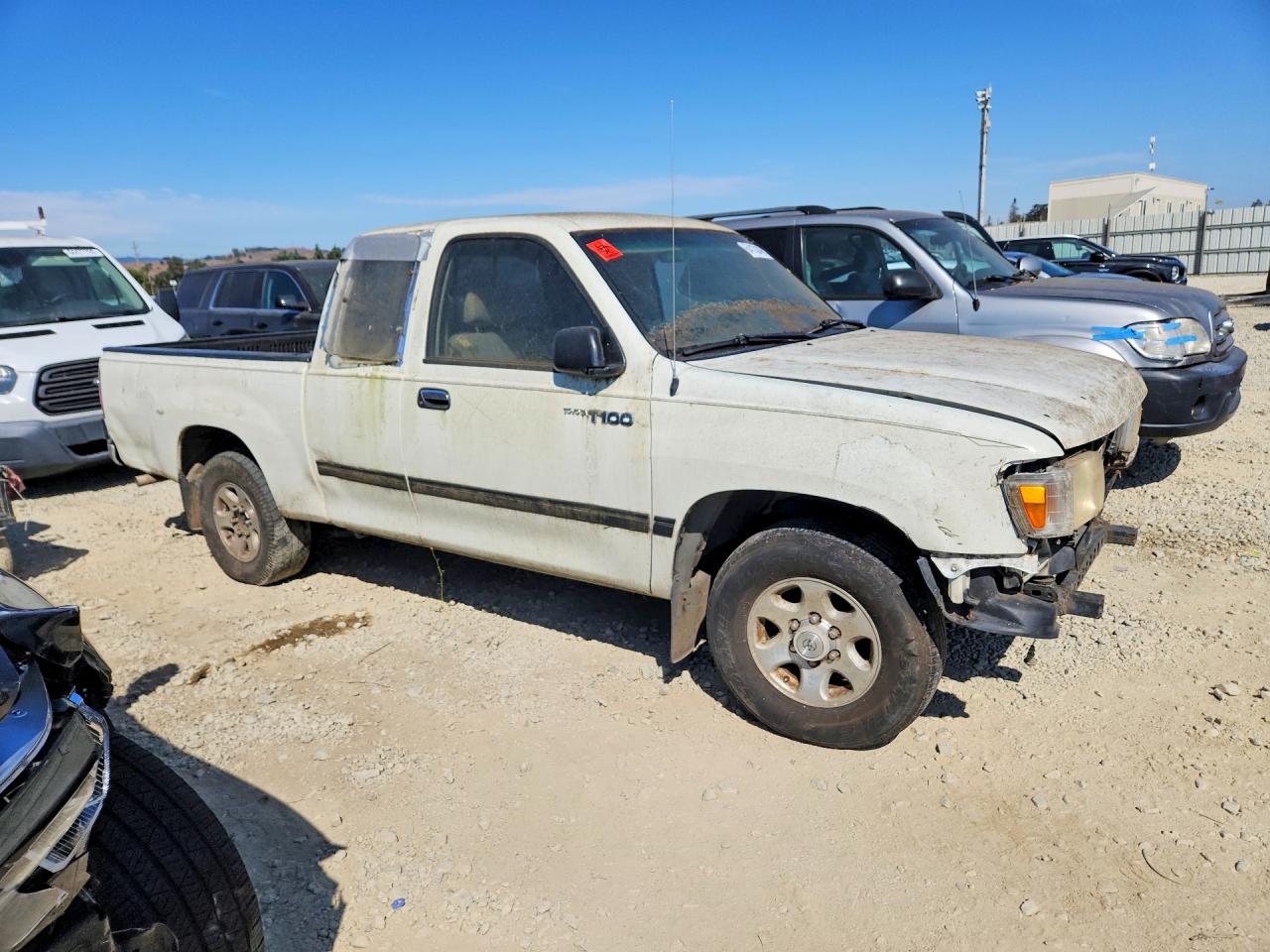 1996 Toyota T100 Dx White vin: JT4TN12D6T0026465