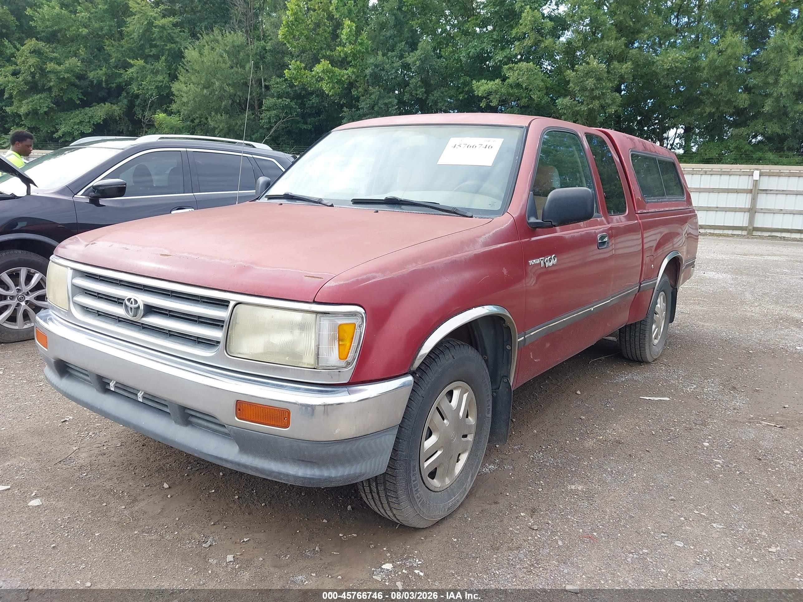 1996 Toyota T100 Xtracab Red vin: JT4TN12D6T0027261