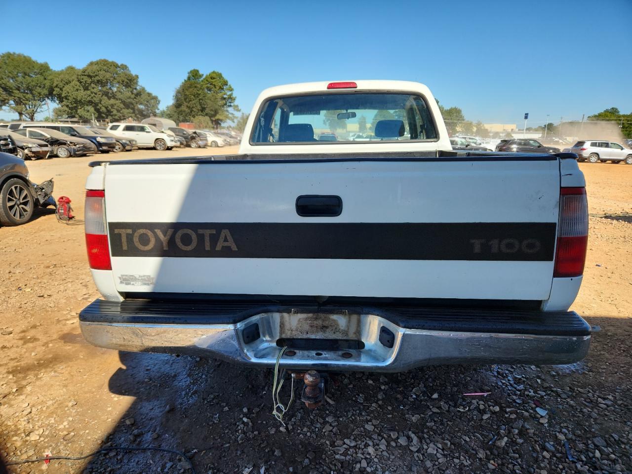 1997 Toyota T100 Xtracab White vin: JT4TN12D7V0036618