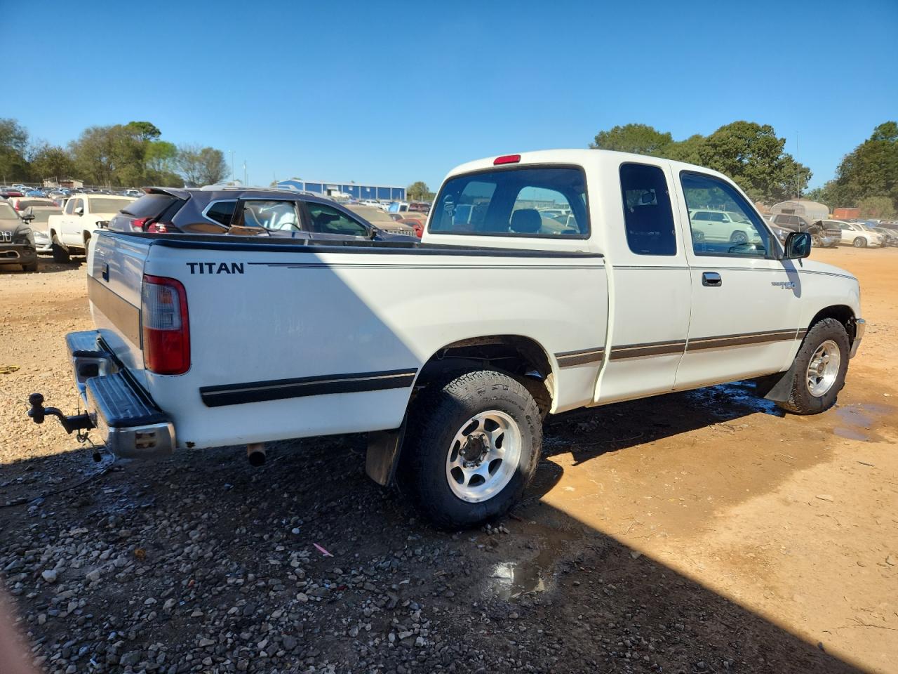 1997 Toyota T100 Xtracab White vin: JT4TN12D7V0036618