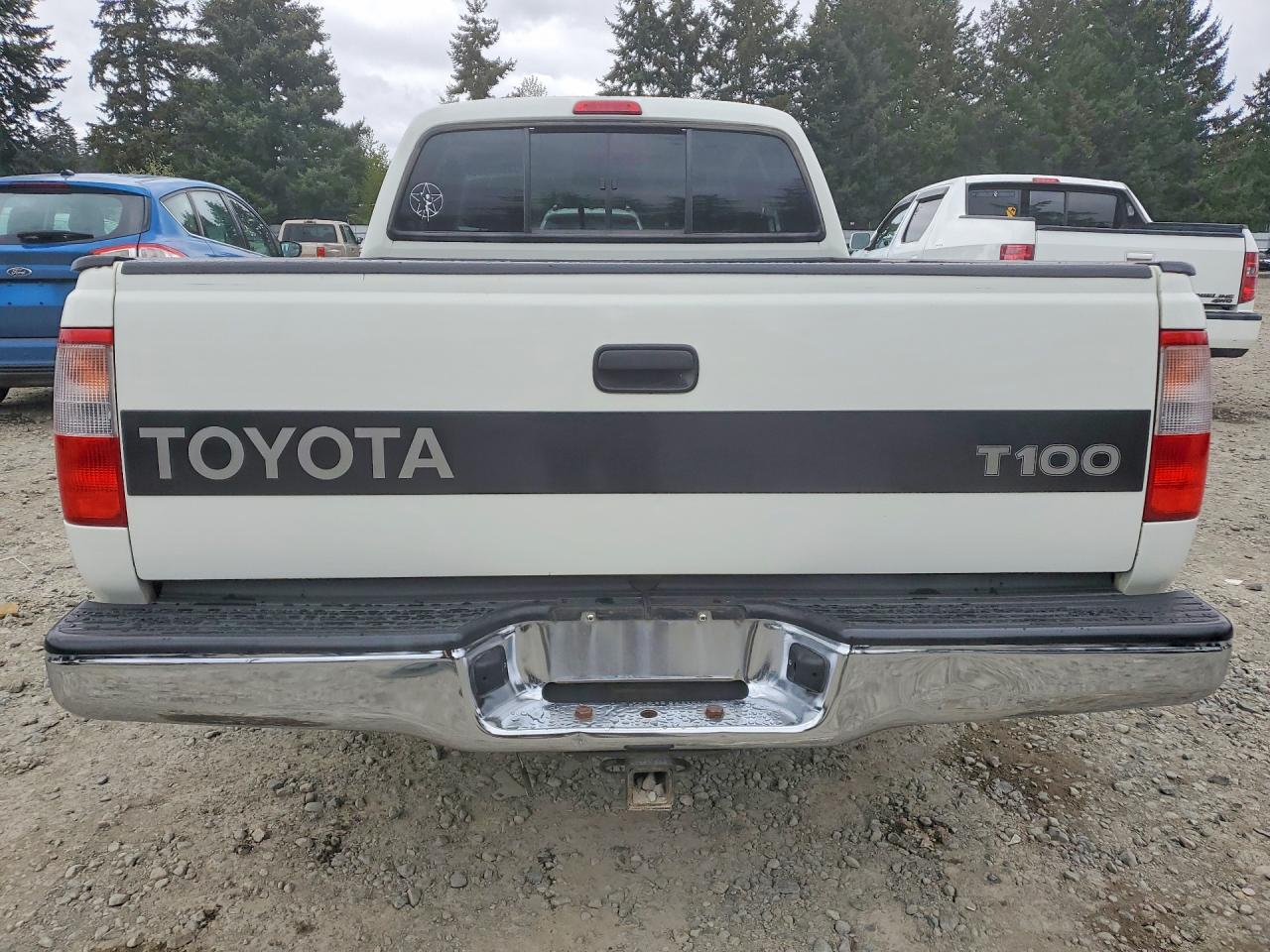1996 Toyota T100 Xtracab White vin: JT4TN12D8T0024796