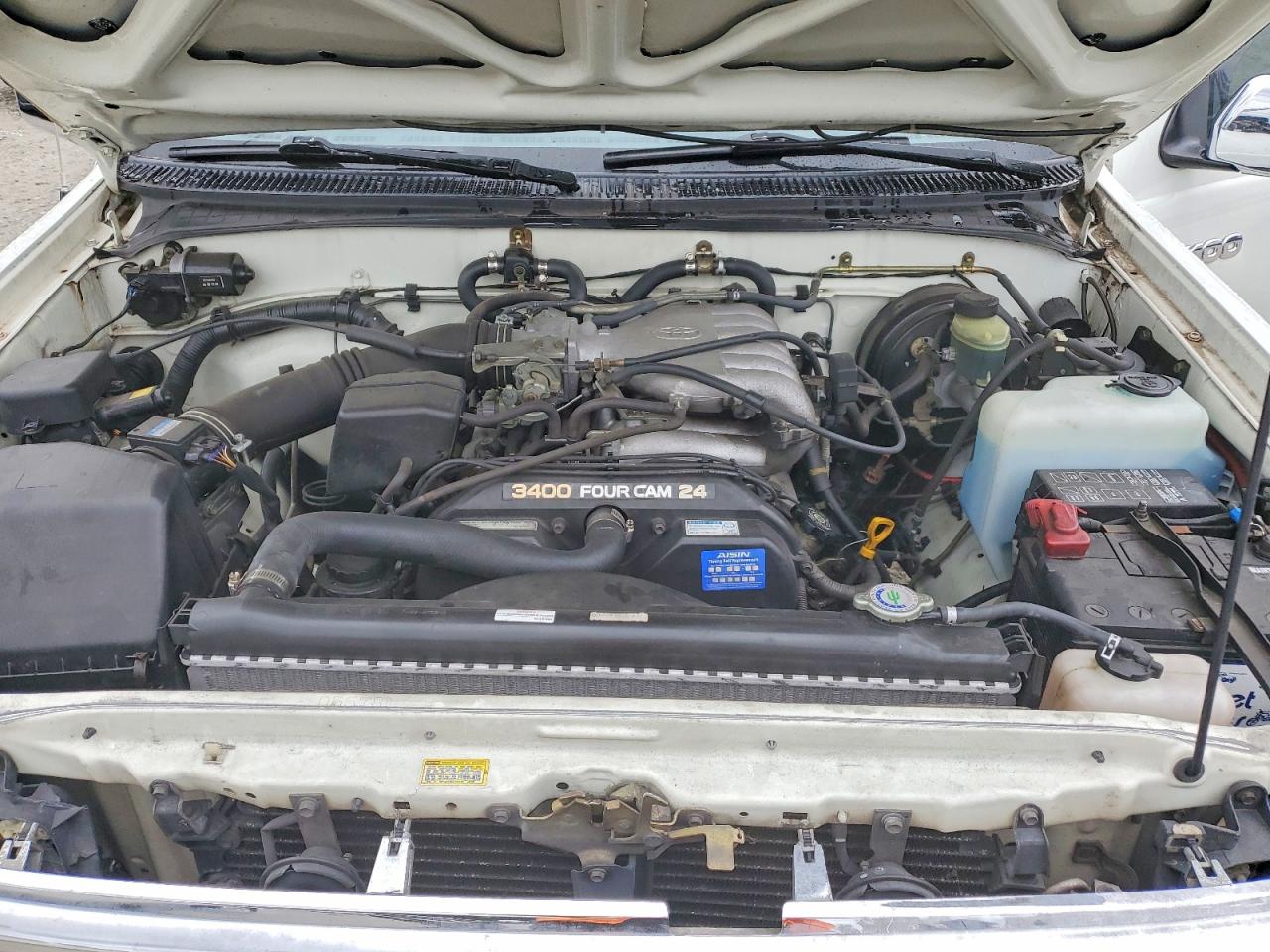 1996 Toyota T100 Xtracab White vin: JT4TN12D8T0024796
