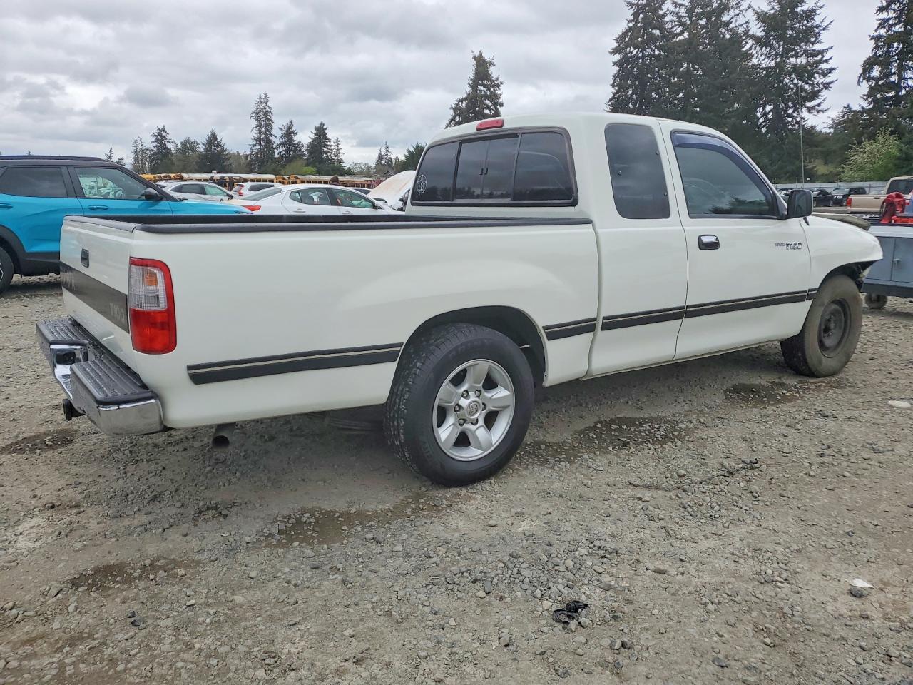 1996 Toyota T100 Xtracab White vin: JT4TN12D8T0024796