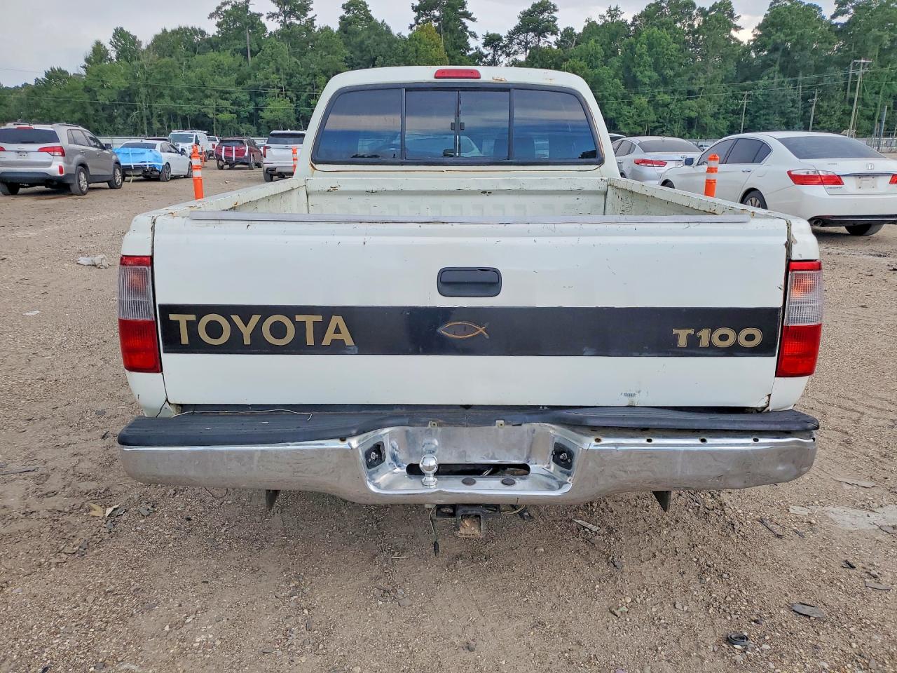 1997 Toyota T100 Xtracab White vin: JT4TN12D8V0039415