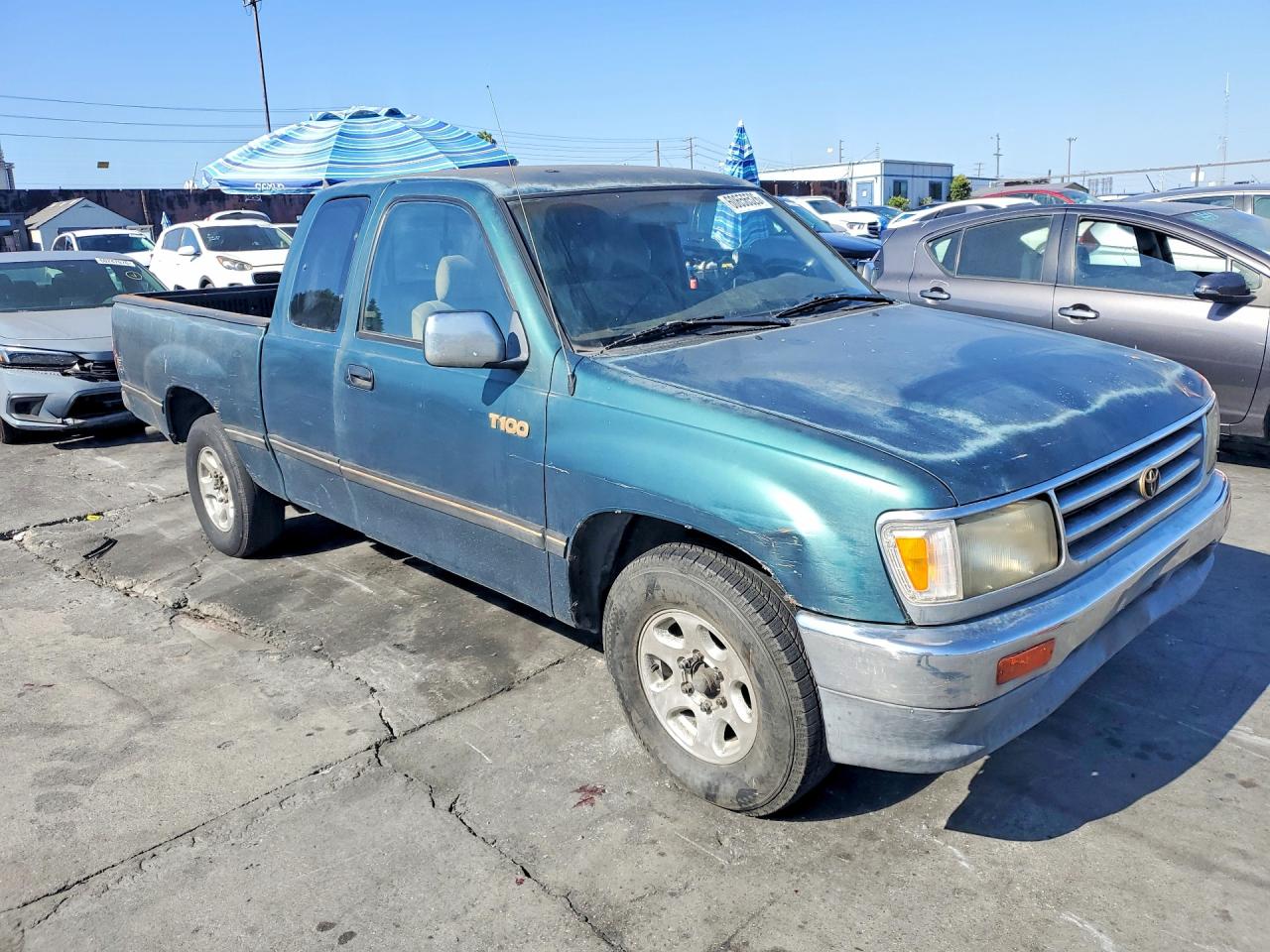 1997 Toyota T100 Xtracab Sr5 Green vin: JT4TN14D2V0038726