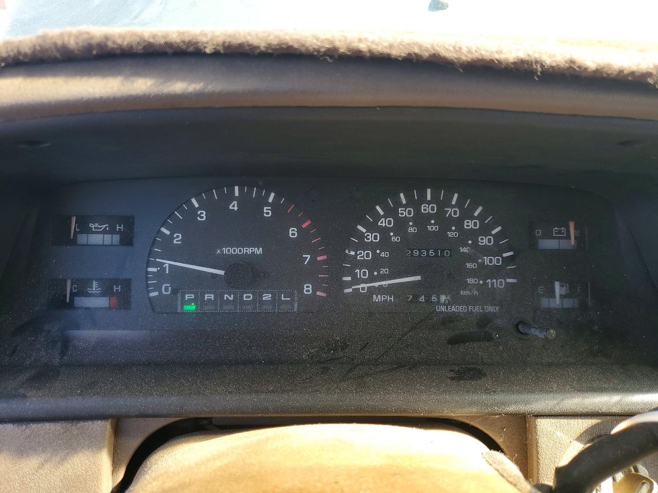 1997 Toyota T100 Xtracab Sr5 Green vin: JT4TN14D2V0038726