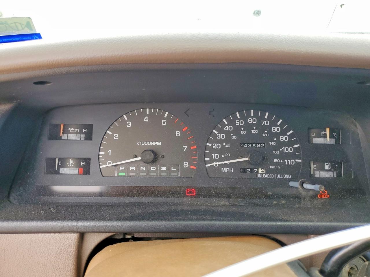 1998 Toyota T100 Xtracab Sr5 Green vin: JT4TN14D4W0041919