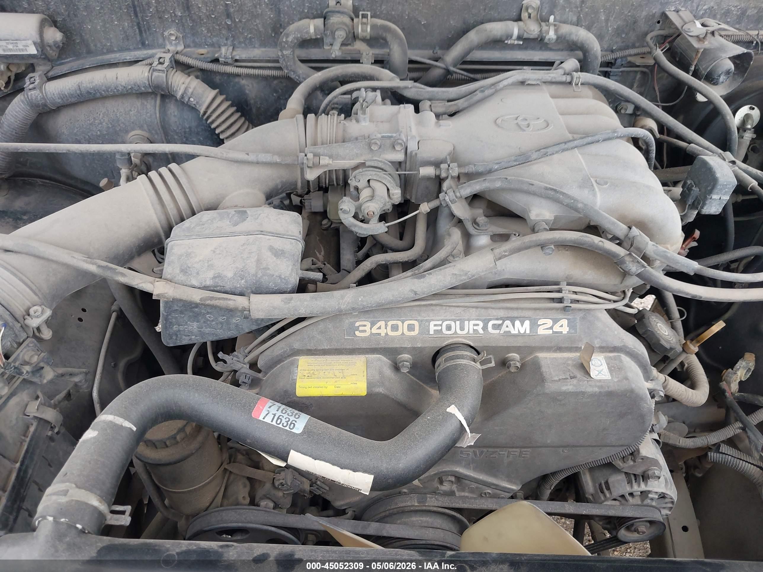 1998 Toyota T100 Sr5 V6 Зеленый vin: JT4TN14D4W0042486