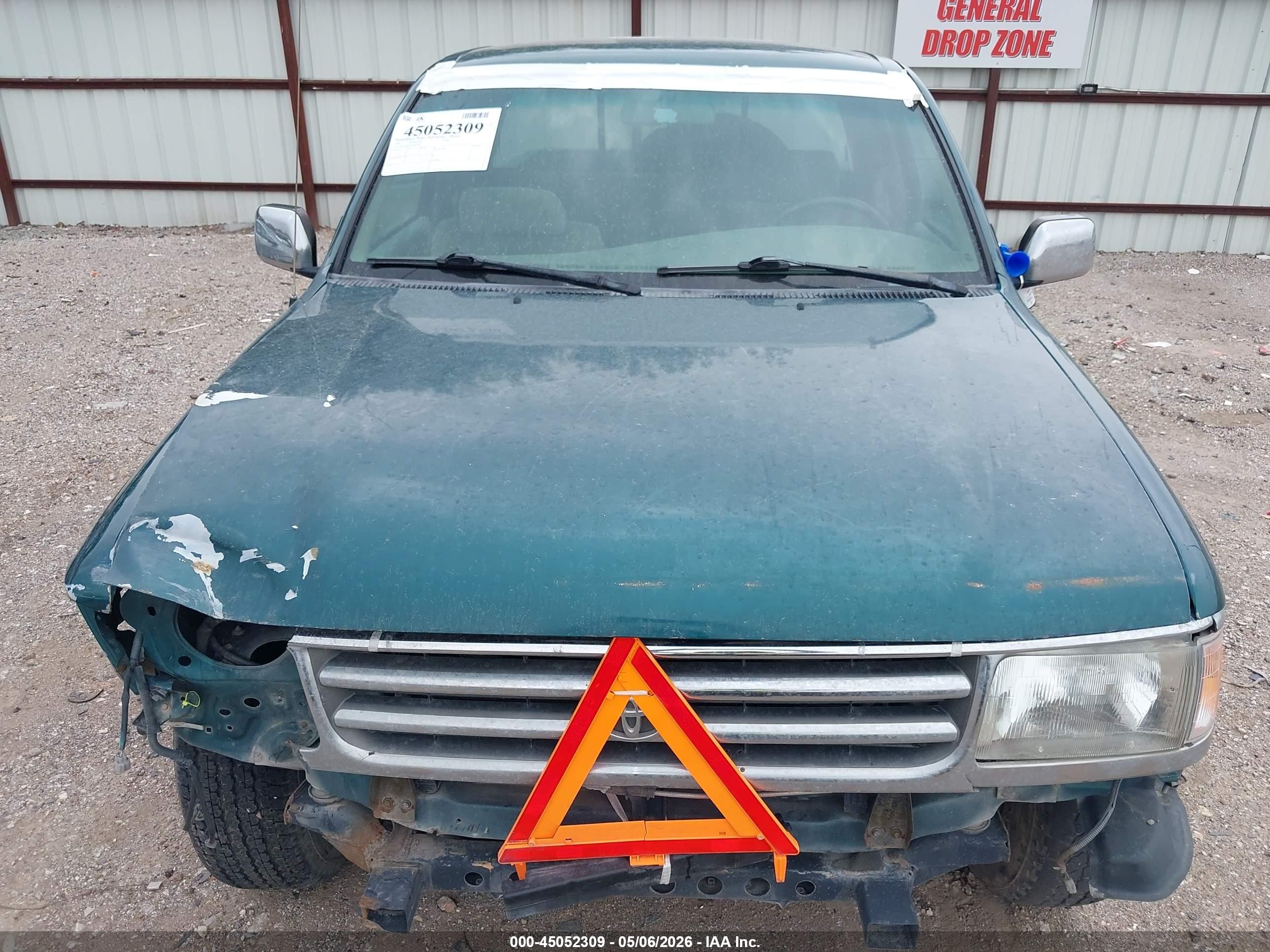 1998 Toyota T100 Sr5 V6 Зеленый vin: JT4TN14D4W0042486