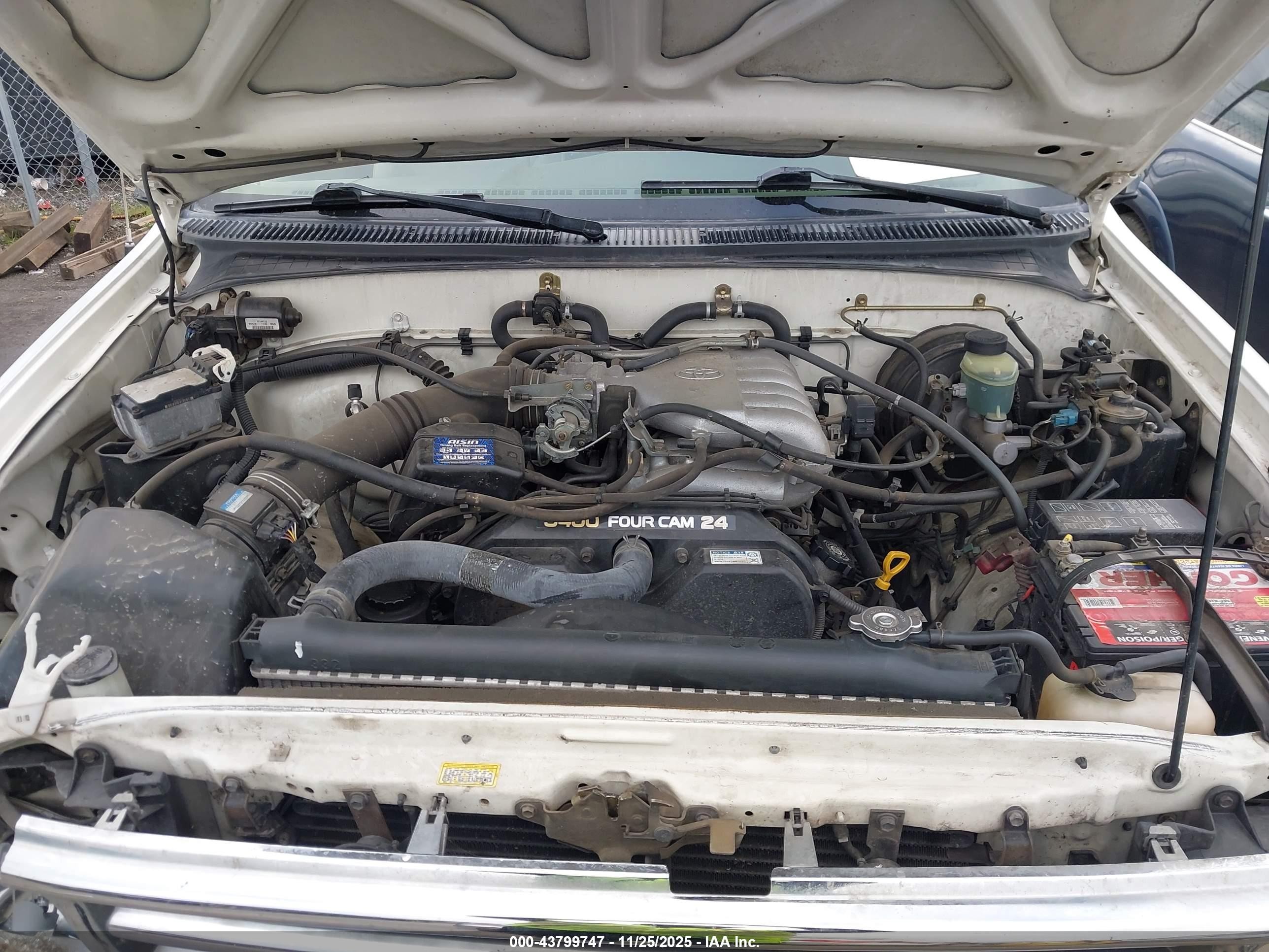 1997 Toyota T100 Sr5 V6 Белый vin: JT4TN14D6V0036753