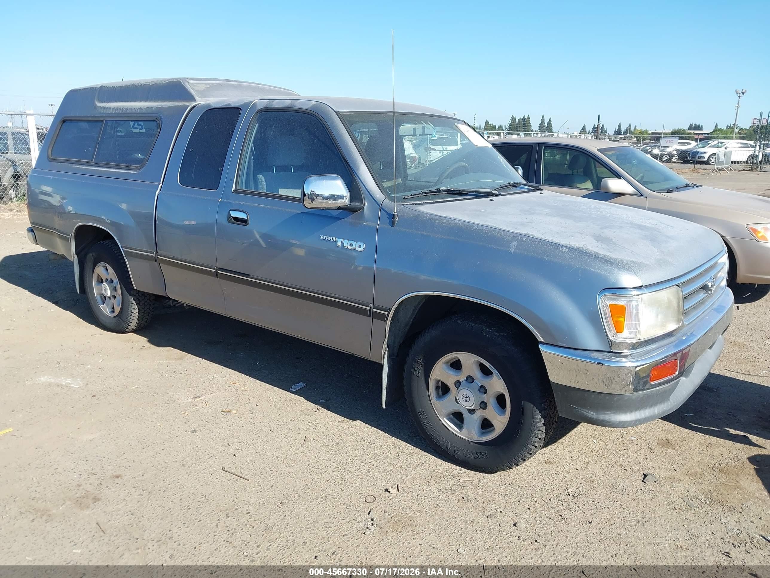 1998 Toyota T100 Sr5 V6 Silver vin: JT4TN14D6W0042148