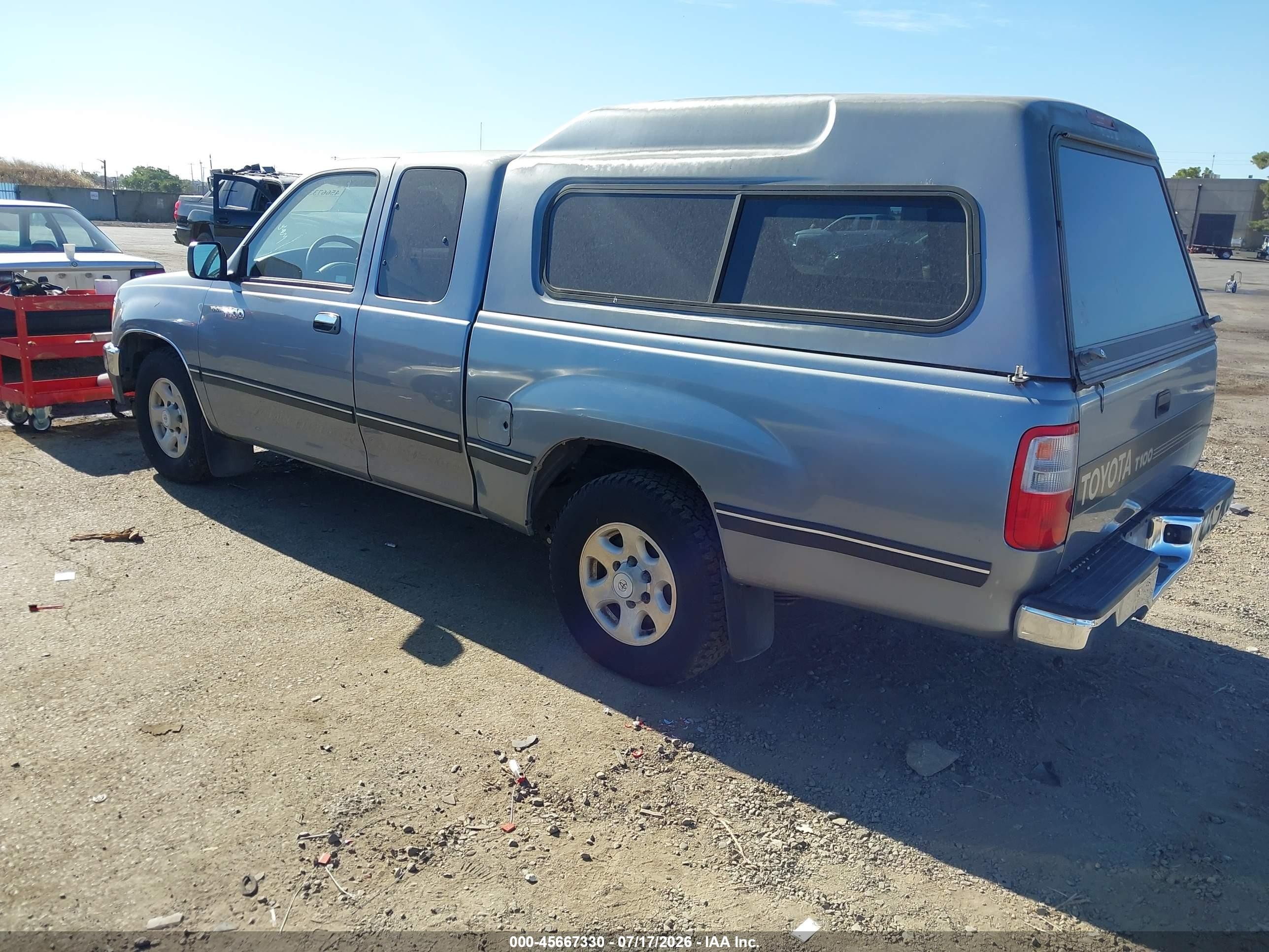 1998 Toyota T100 Sr5 V6 Silver vin: JT4TN14D6W0042148