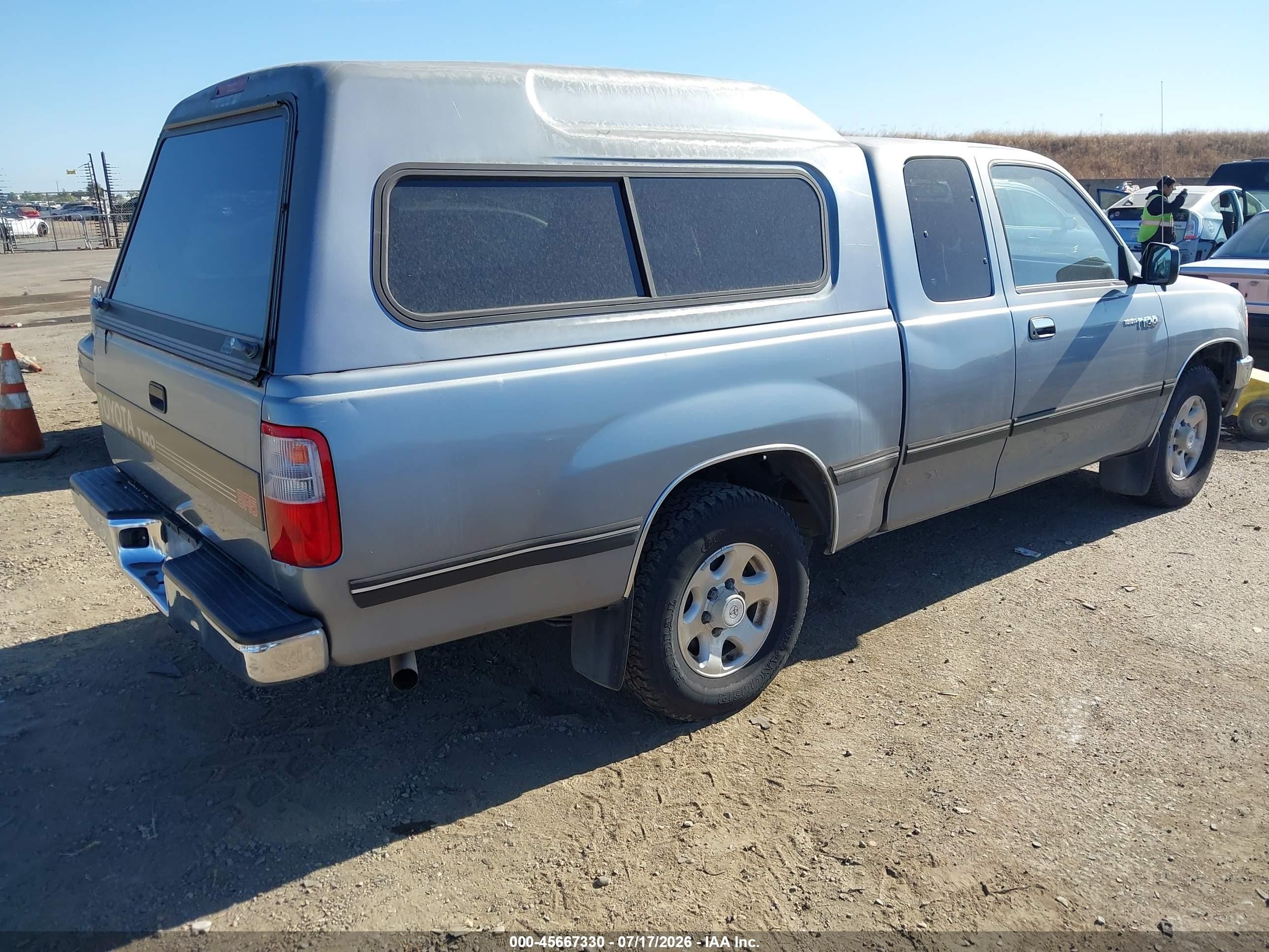 1998 Toyota T100 Sr5 V6 Silver vin: JT4TN14D6W0042148