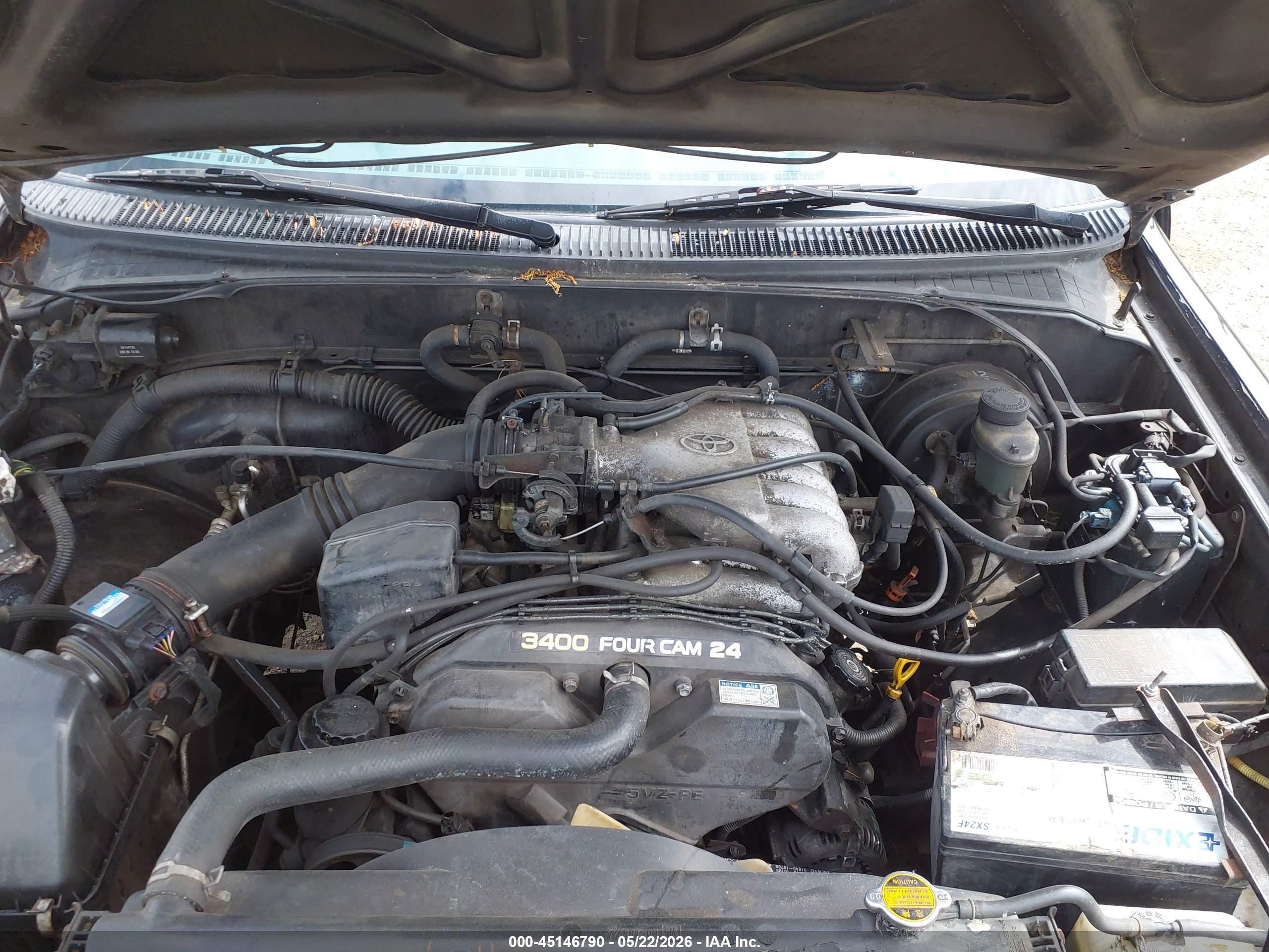 1997 Toyota T100 Sr5 V6 Black vin: JT4TN14D8V0033157