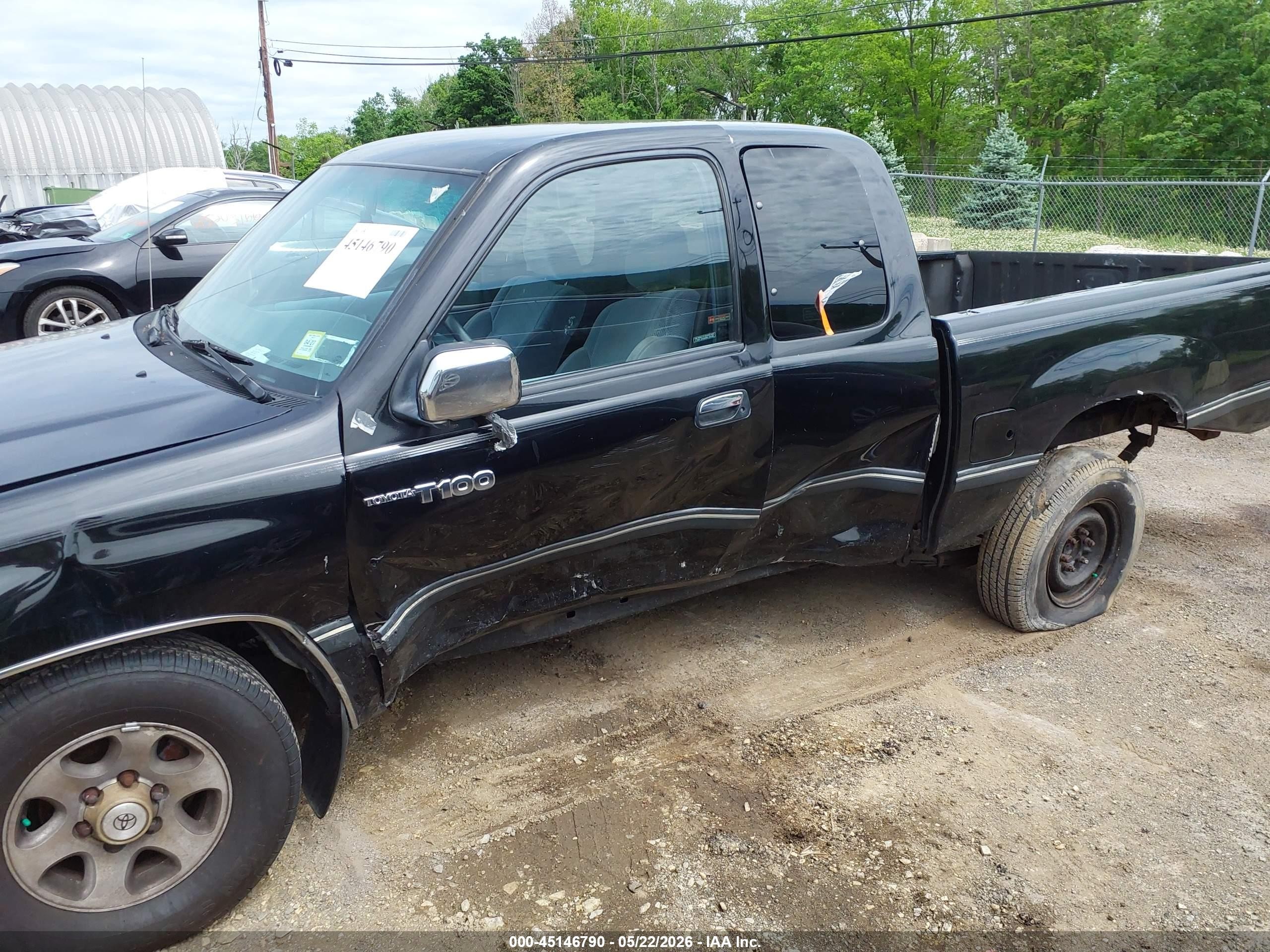 1997 Toyota T100 Sr5 V6 Black vin: JT4TN14D8V0033157