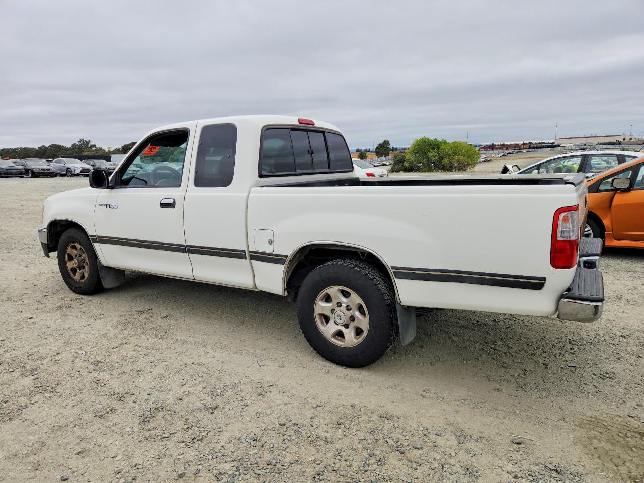 1998 Toyota T100 Sr5 White vin: JT4TN14D8W0043091