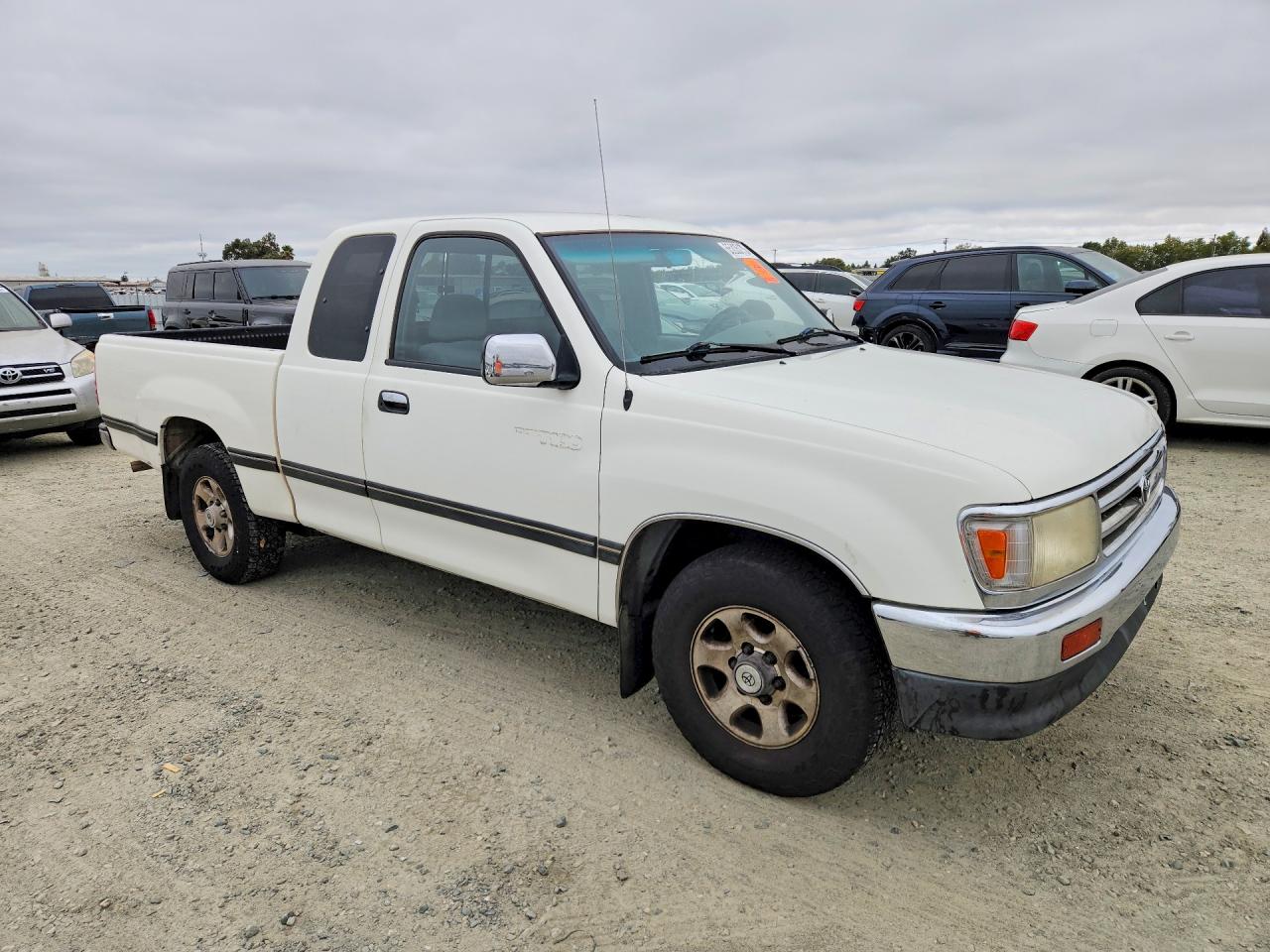 1998 Toyota T100 Sr5 White vin: JT4TN14D8W0043091